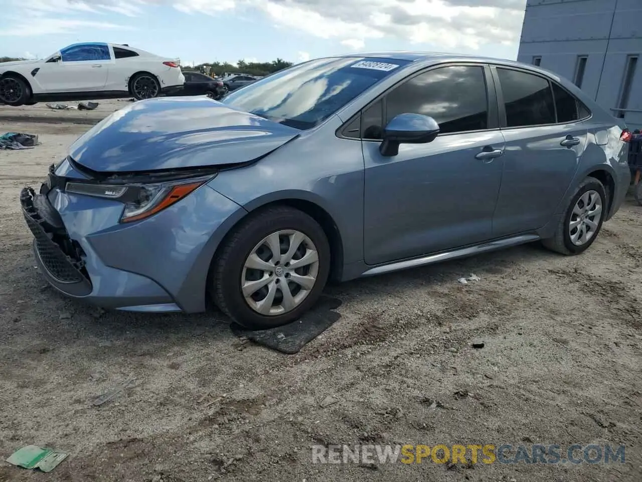 1 Photograph of a damaged car JTDEPMAE0NJ215009 TOYOTA COROLLA 2022