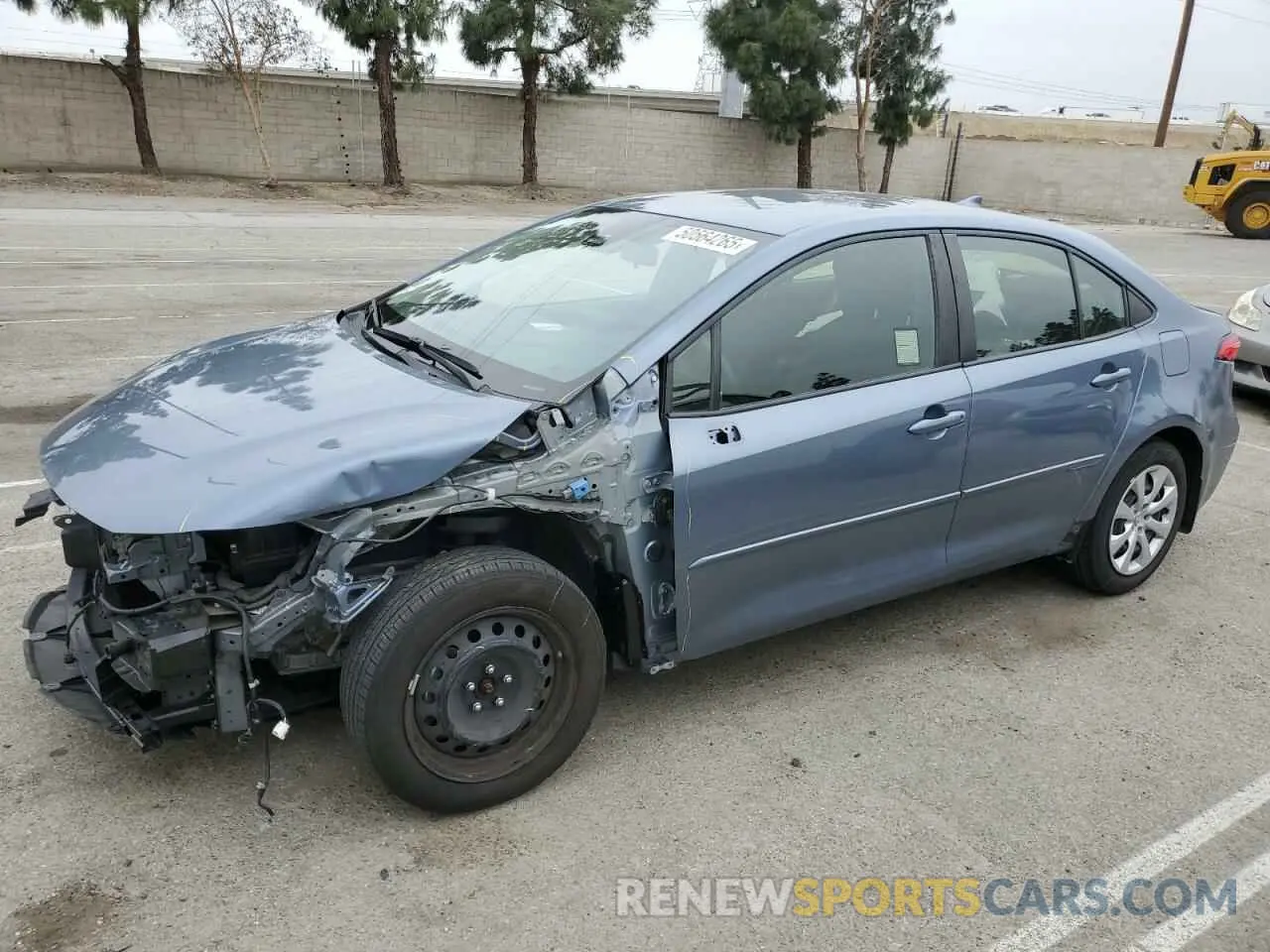 1 Фотография поврежденного автомобиля JTDEPMAE1N3012537 TOYOTA COROLLA 2022
