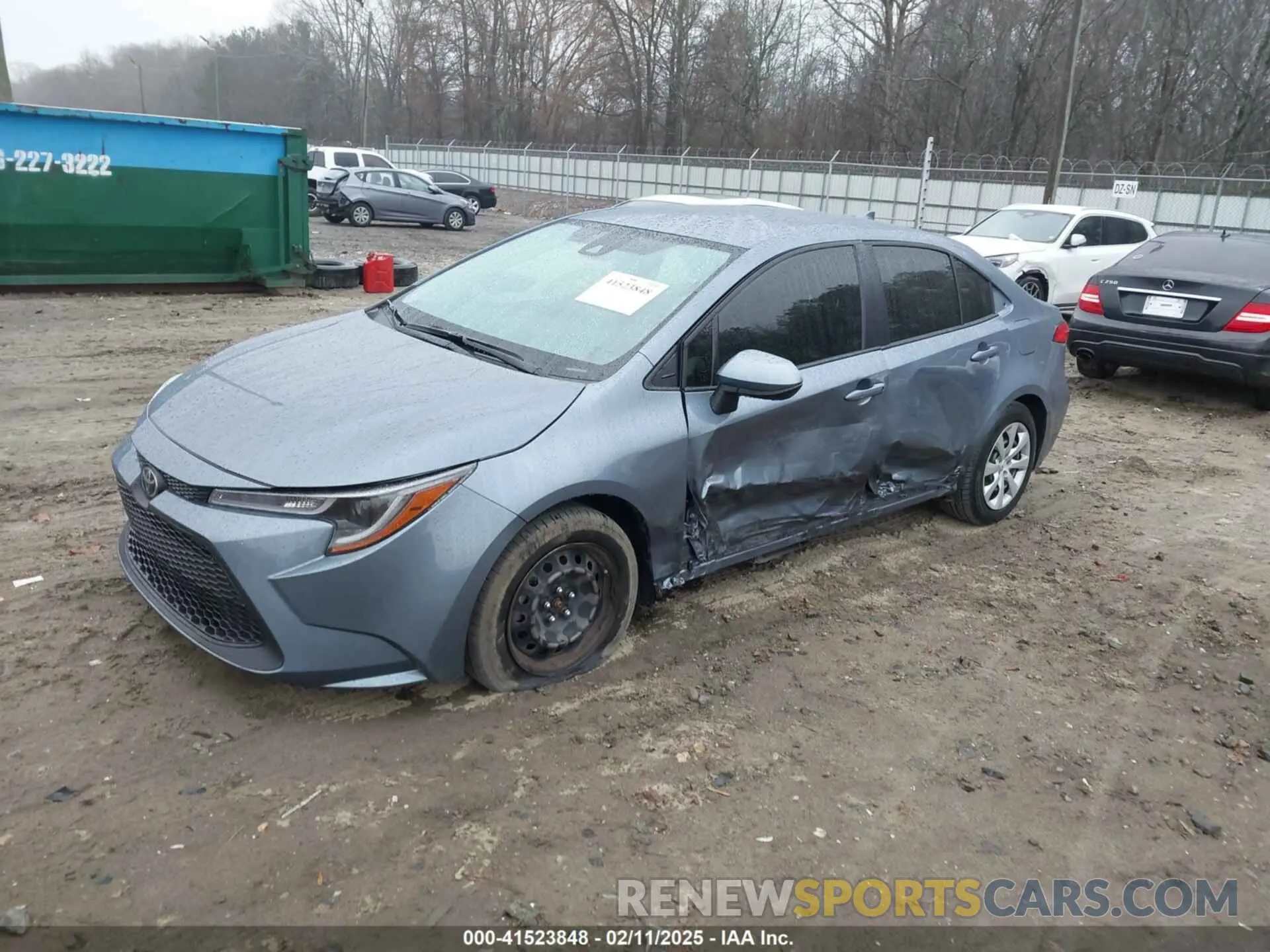 2 Photograph of a damaged car JTDEPMAE1N3019021 TOYOTA COROLLA 2022
