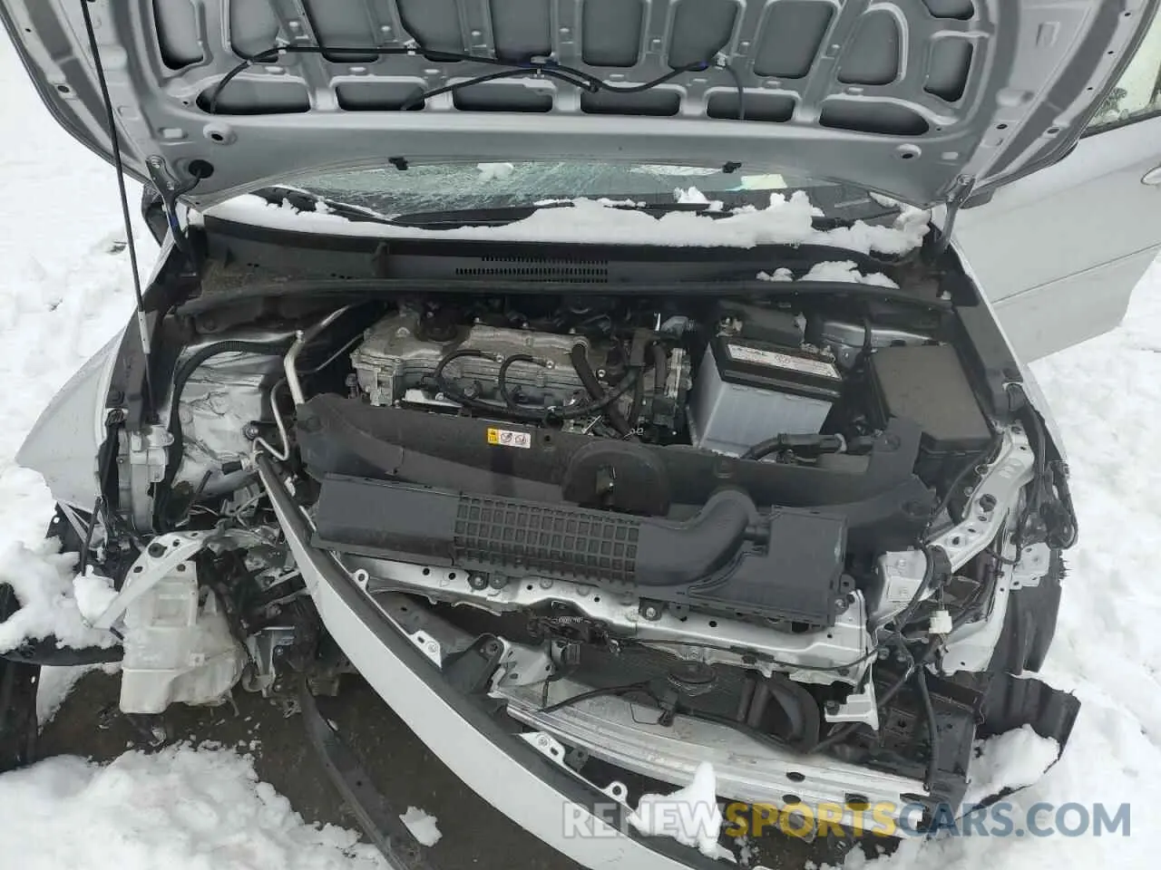 11 Фотография поврежденного автомобиля JTDEPMAE1N3028768 TOYOTA COROLLA 2022