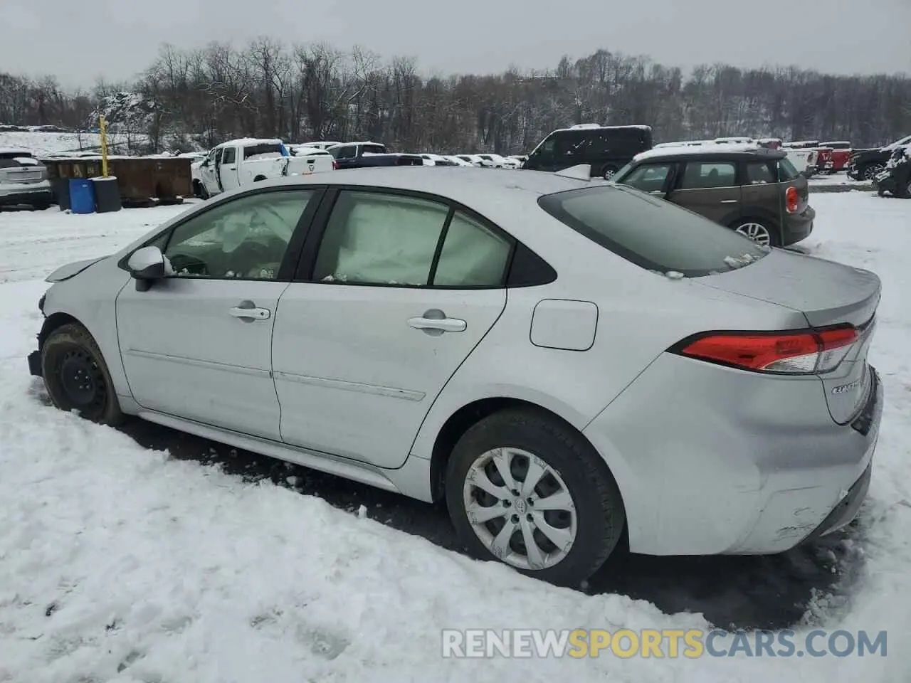 2 Фотография поврежденного автомобиля JTDEPMAE1N3028768 TOYOTA COROLLA 2022