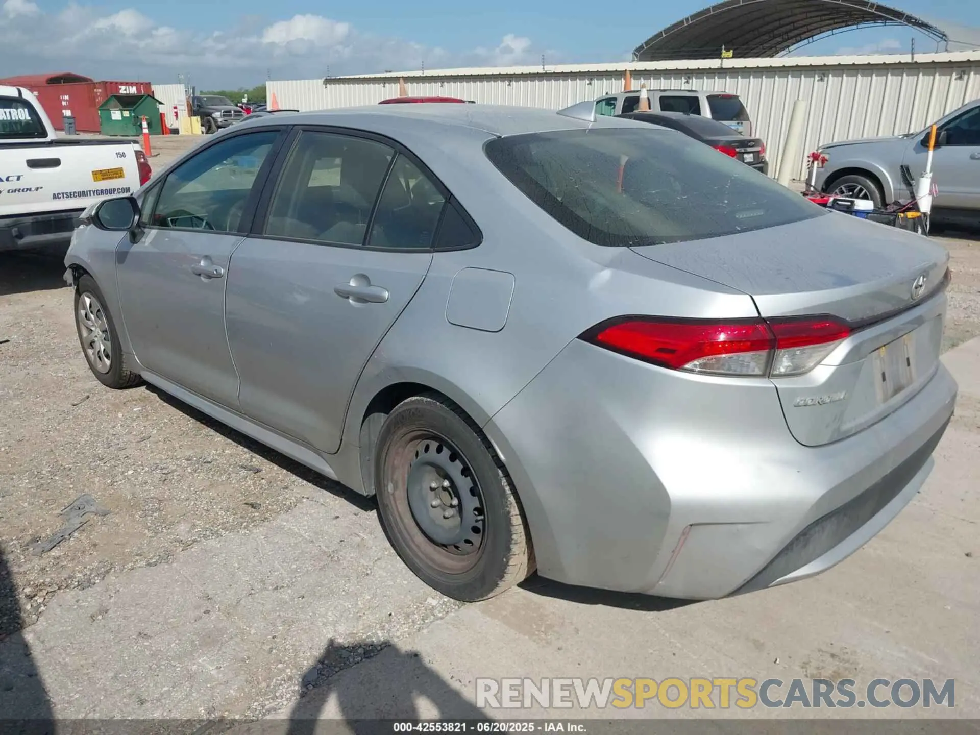 3 Photograph of a damaged car JTDEPMAE1NJ191853 TOYOTA COROLLA 2022
