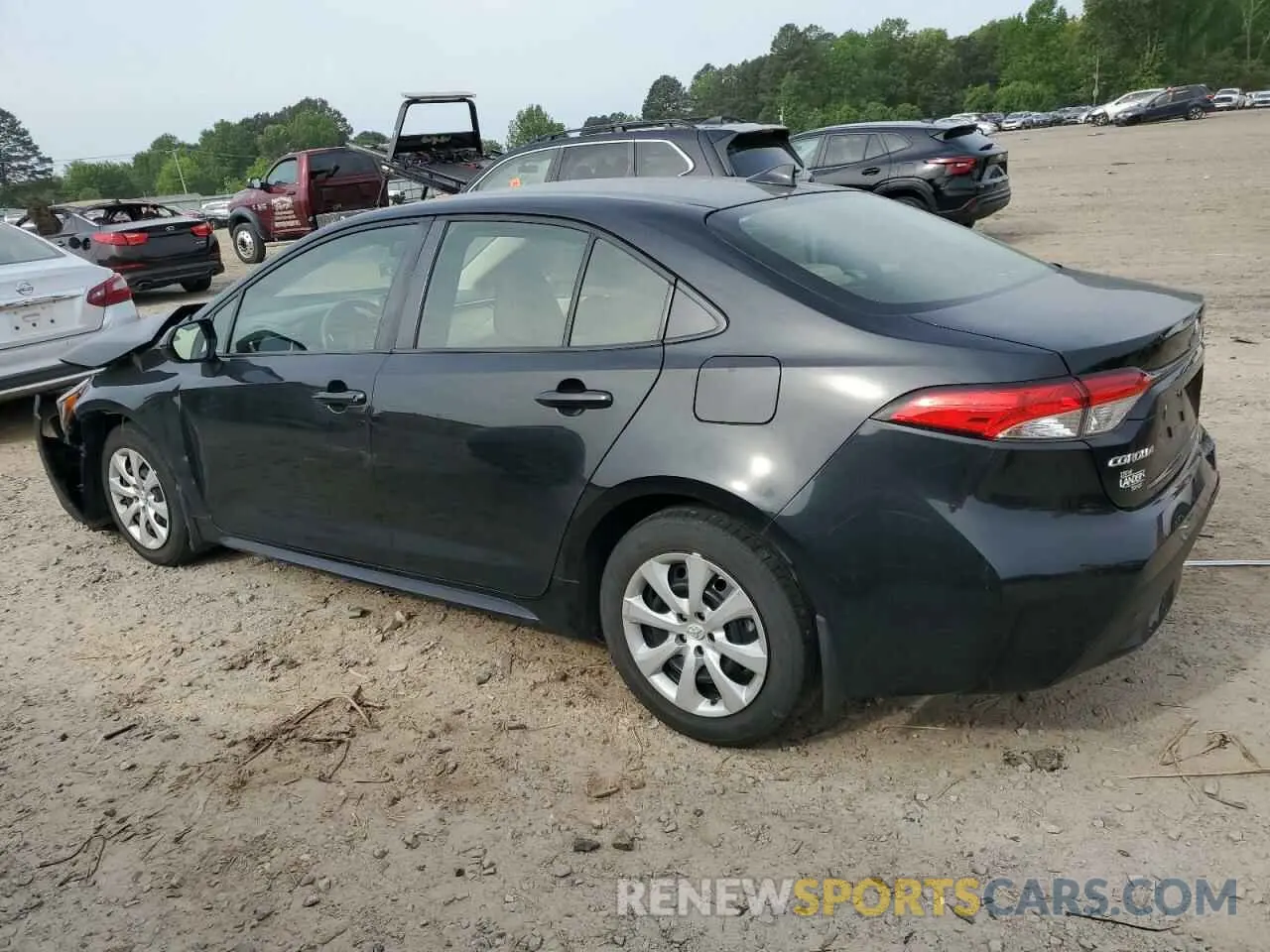 2 Photograph of a damaged car JTDEPMAE1NJ193425 TOYOTA COROLLA 2022