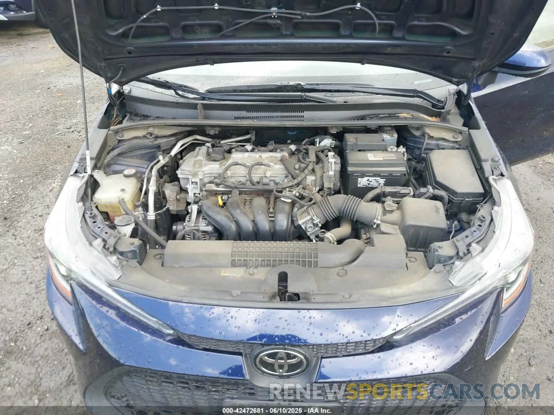 10 Фотография поврежденного автомобиля JTDEPMAE1NJ206044 TOYOTA COROLLA 2022