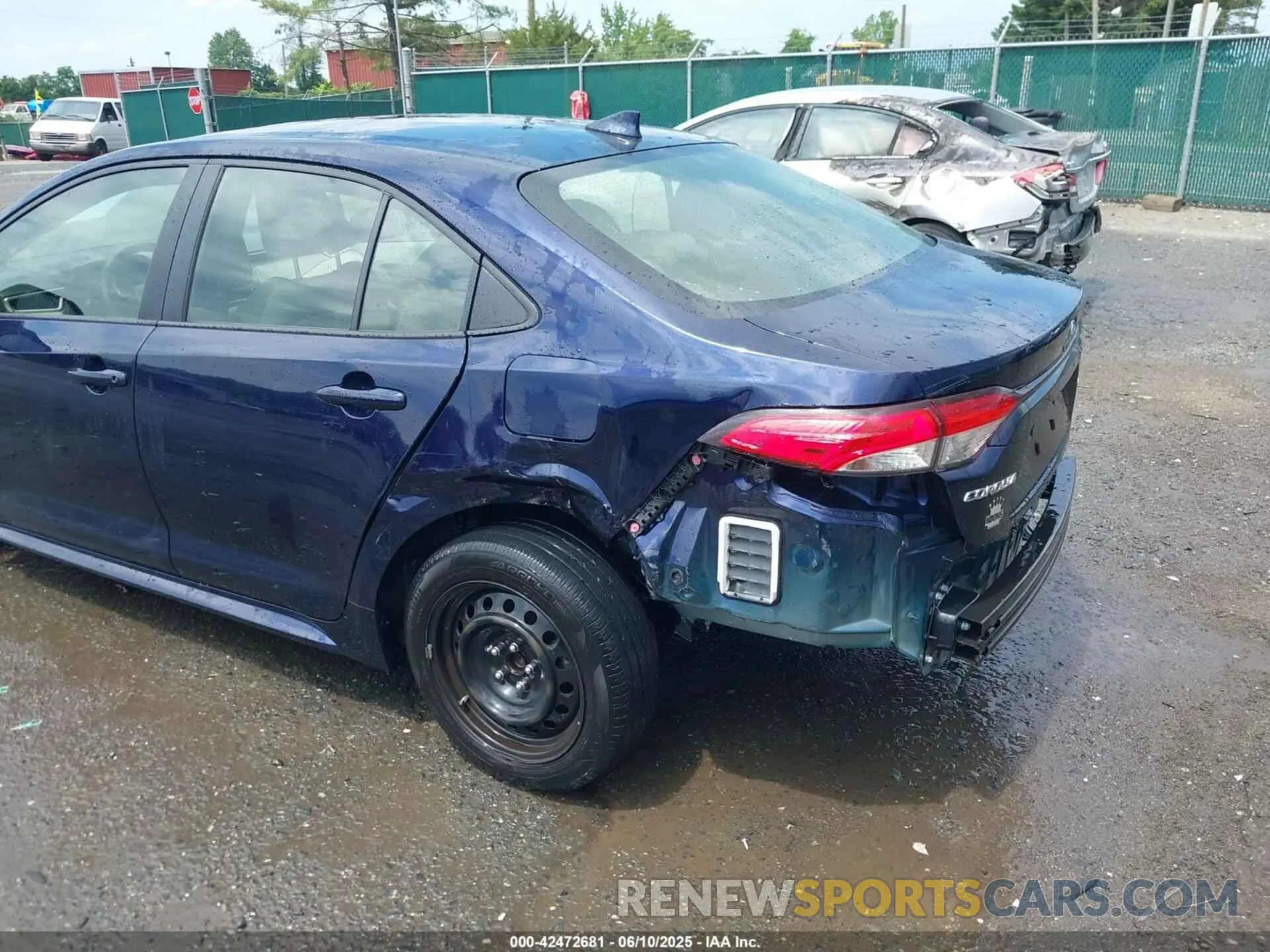 6 Фотография поврежденного автомобиля JTDEPMAE1NJ206044 TOYOTA COROLLA 2022