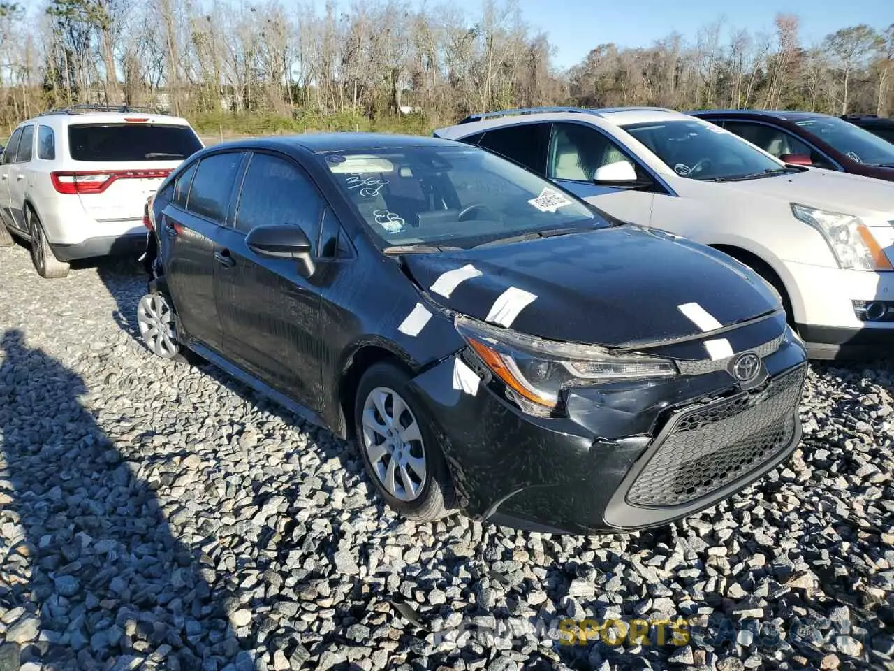 4 Фотография поврежденного автомобиля JTDEPMAE1NJ209512 TOYOTA COROLLA 2022