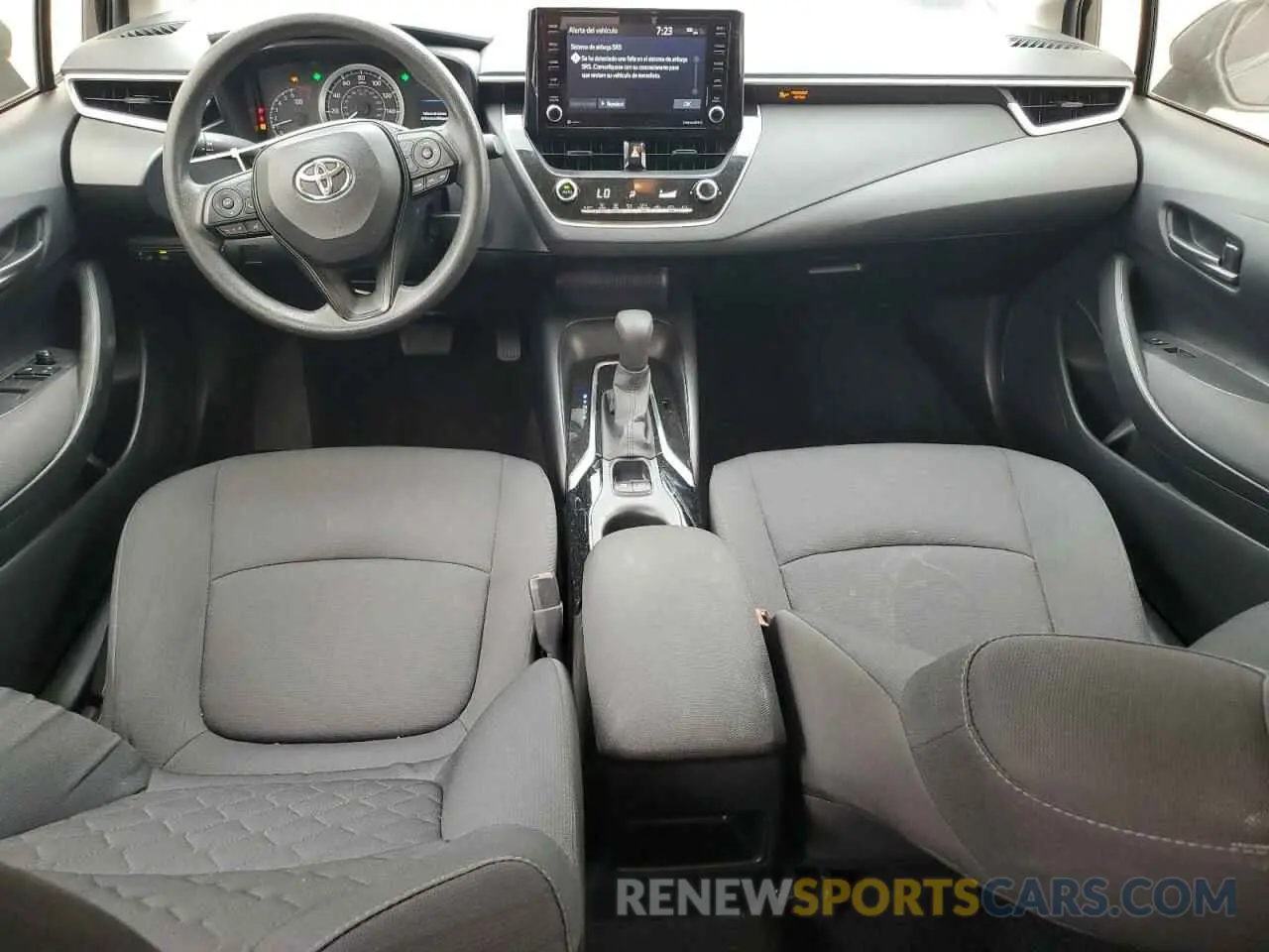8 Фотография поврежденного автомобиля JTDEPMAE1NJ209512 TOYOTA COROLLA 2022