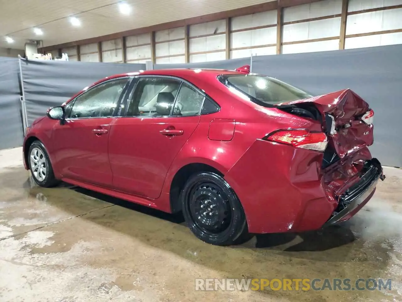 2 Photograph of a damaged car JTDEPMAE1NJ214130 TOYOTA COROLLA 2022