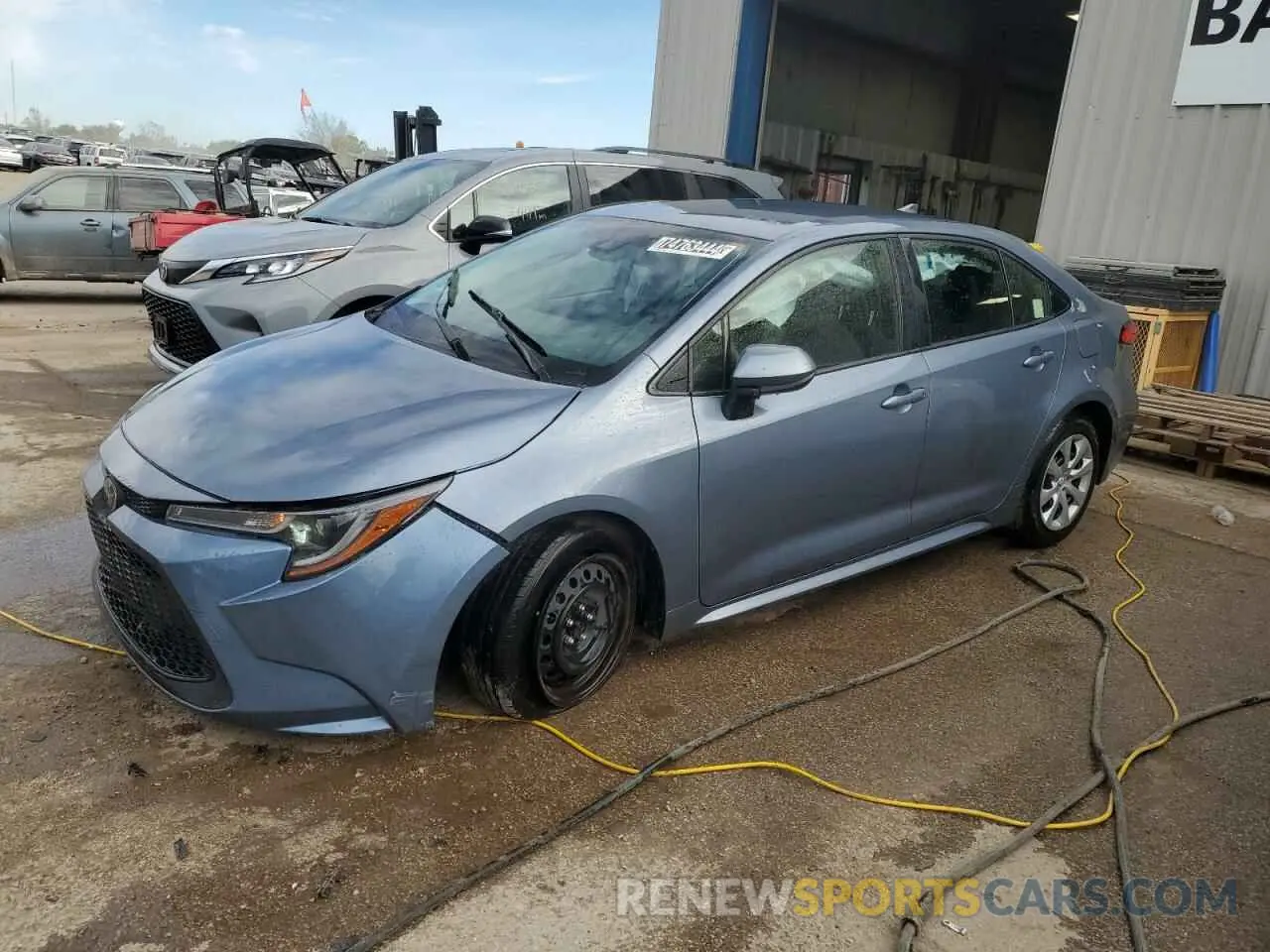 1 Photograph of a damaged car JTDEPMAE2N3008707 TOYOTA COROLLA 2022