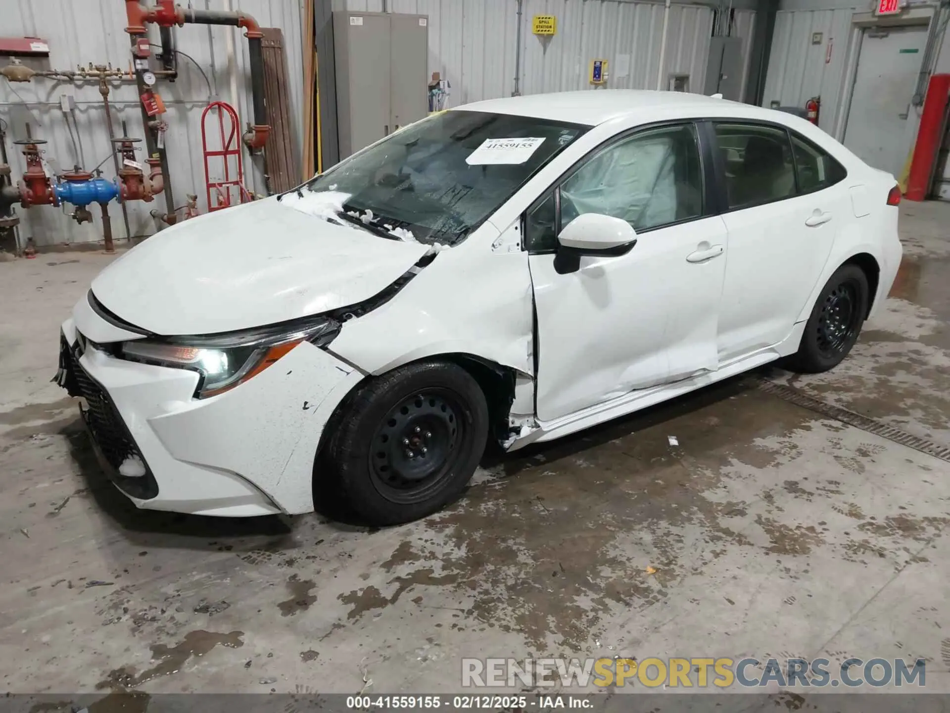 2 Photograph of a damaged car JTDEPMAE2N3011381 TOYOTA COROLLA 2022