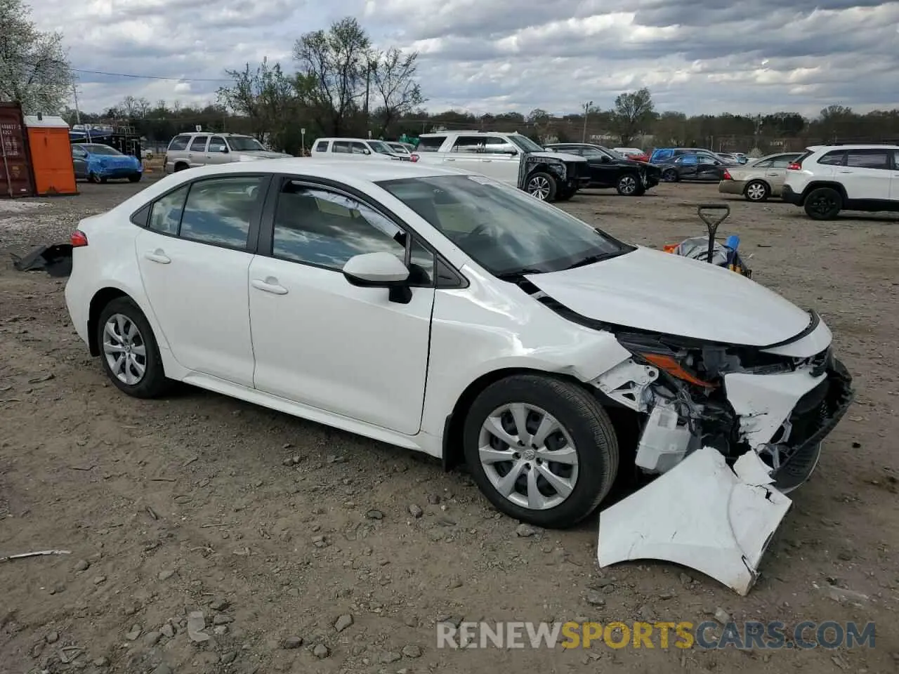 4 Photograph of a damaged car JTDEPMAE2N3021425 TOYOTA COROLLA 2022