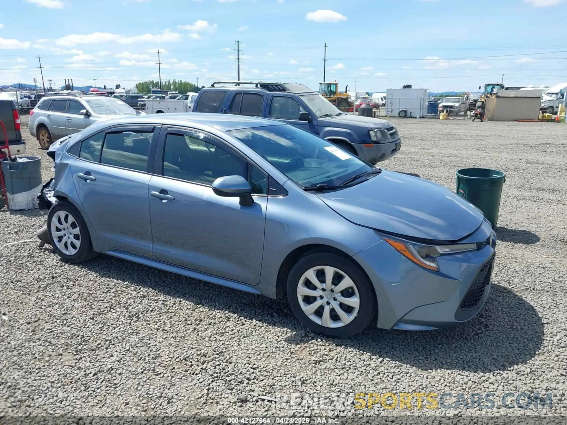 1 Photograph of a damaged car JTDEPMAE2N3032280 TOYOTA COROLLA 2022