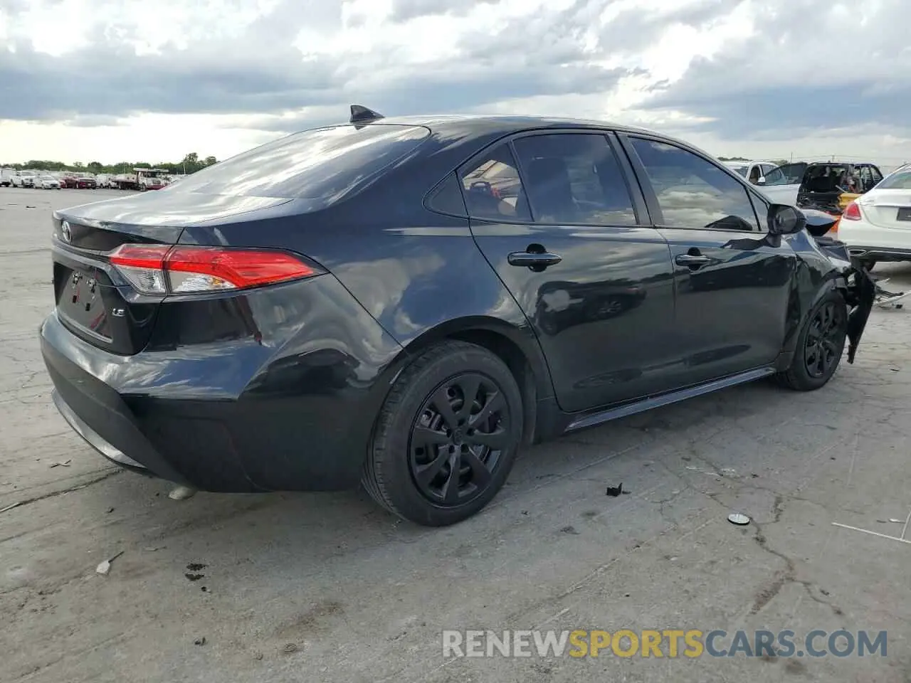 3 Photograph of a damaged car JTDEPMAE2NJ196219 TOYOTA COROLLA 2022