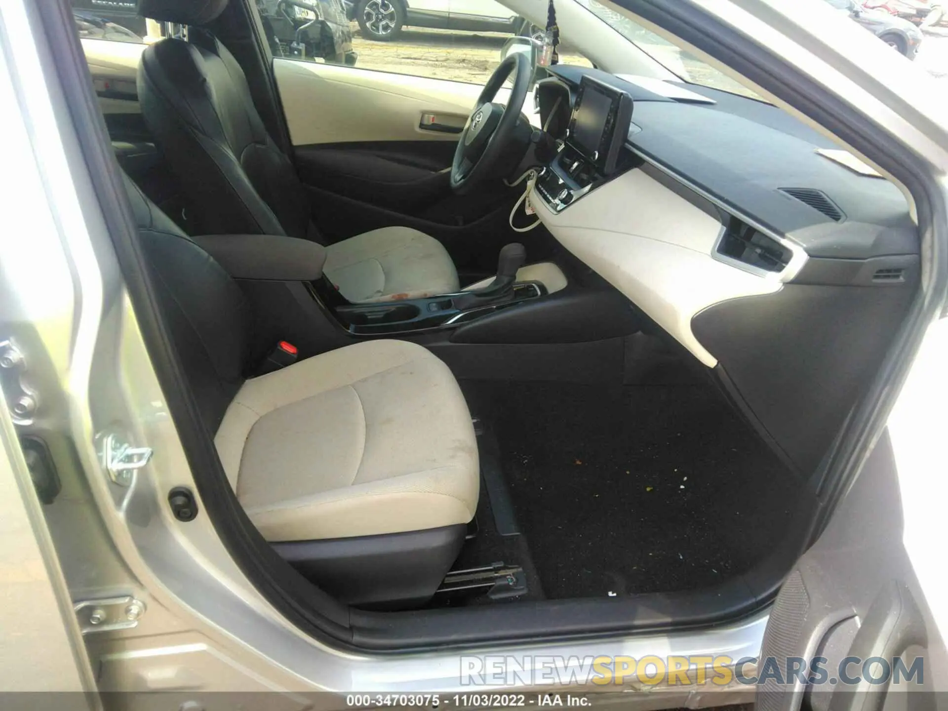 5 Photograph of a damaged car JTDEPMAE2NJ196236 TOYOTA COROLLA 2022
