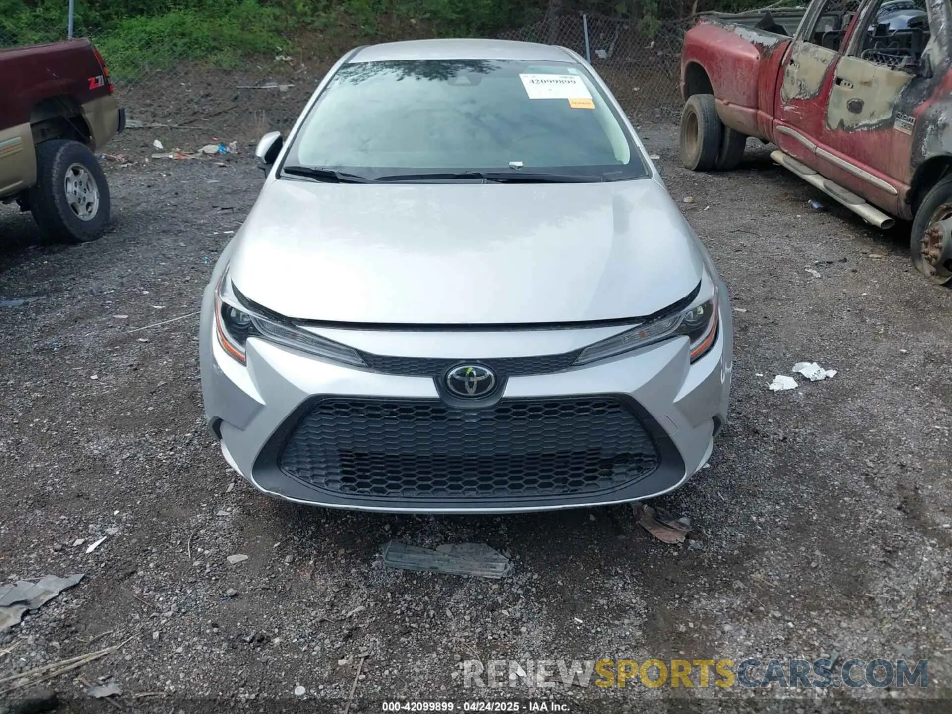 11 Фотография поврежденного автомобиля JTDEPMAE2NJ202374 TOYOTA COROLLA 2022