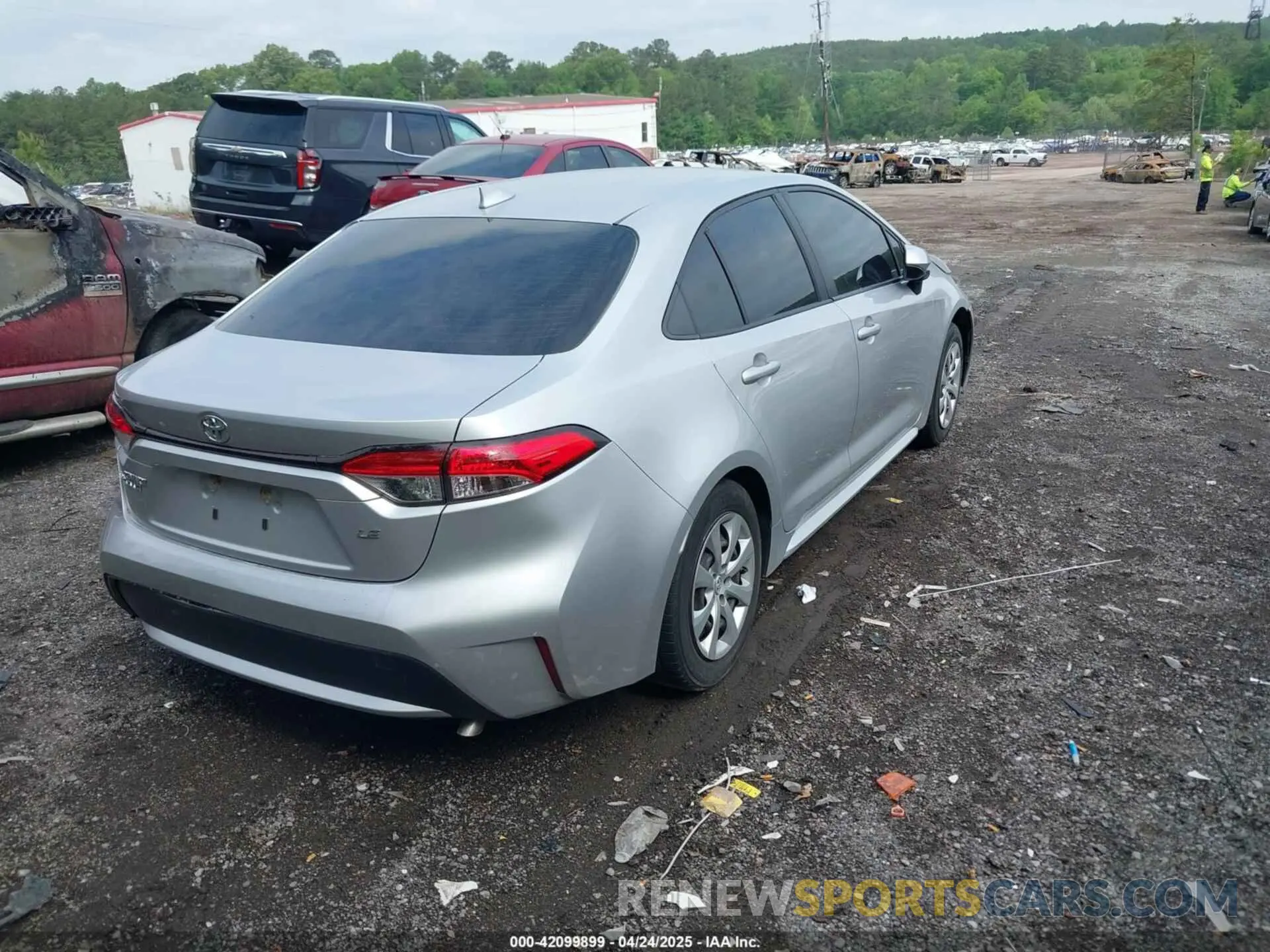 4 Фотография поврежденного автомобиля JTDEPMAE2NJ202374 TOYOTA COROLLA 2022