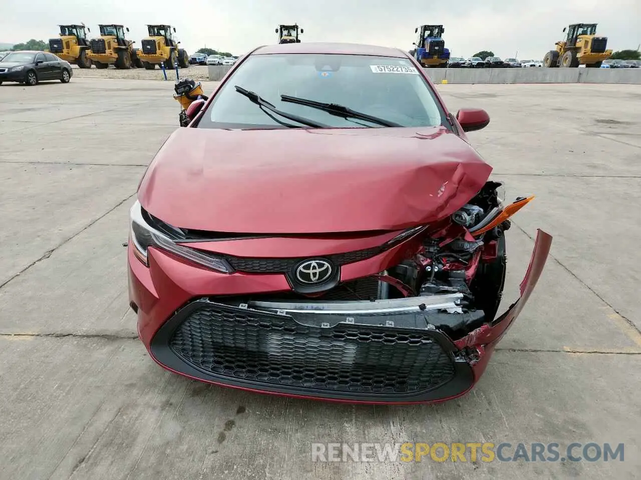 5 Photograph of a damaged car JTDEPMAE2NJ204903 TOYOTA COROLLA 2022