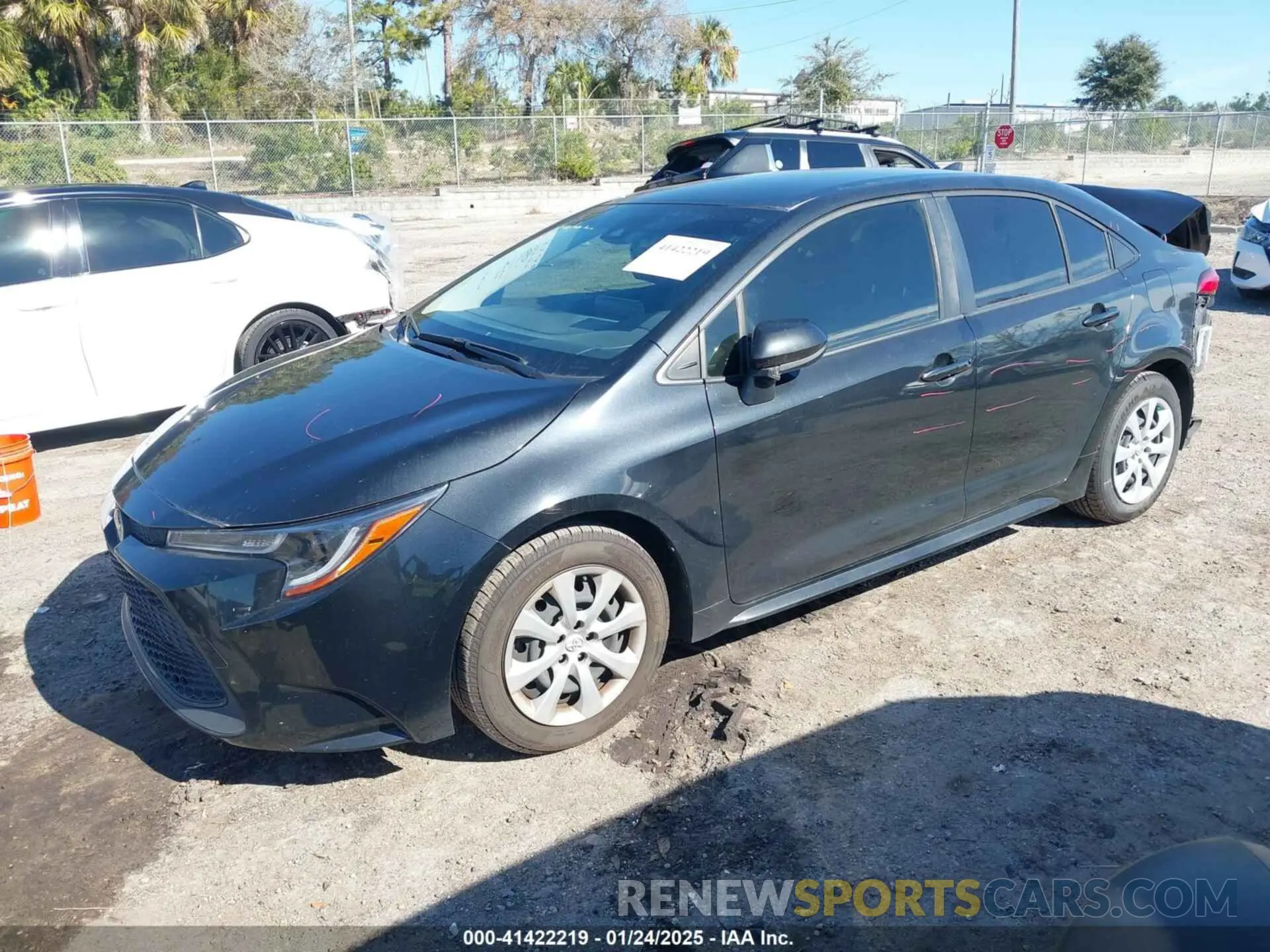 2 Photograph of a damaged car JTDEPMAE2NJ207686 TOYOTA COROLLA 2022