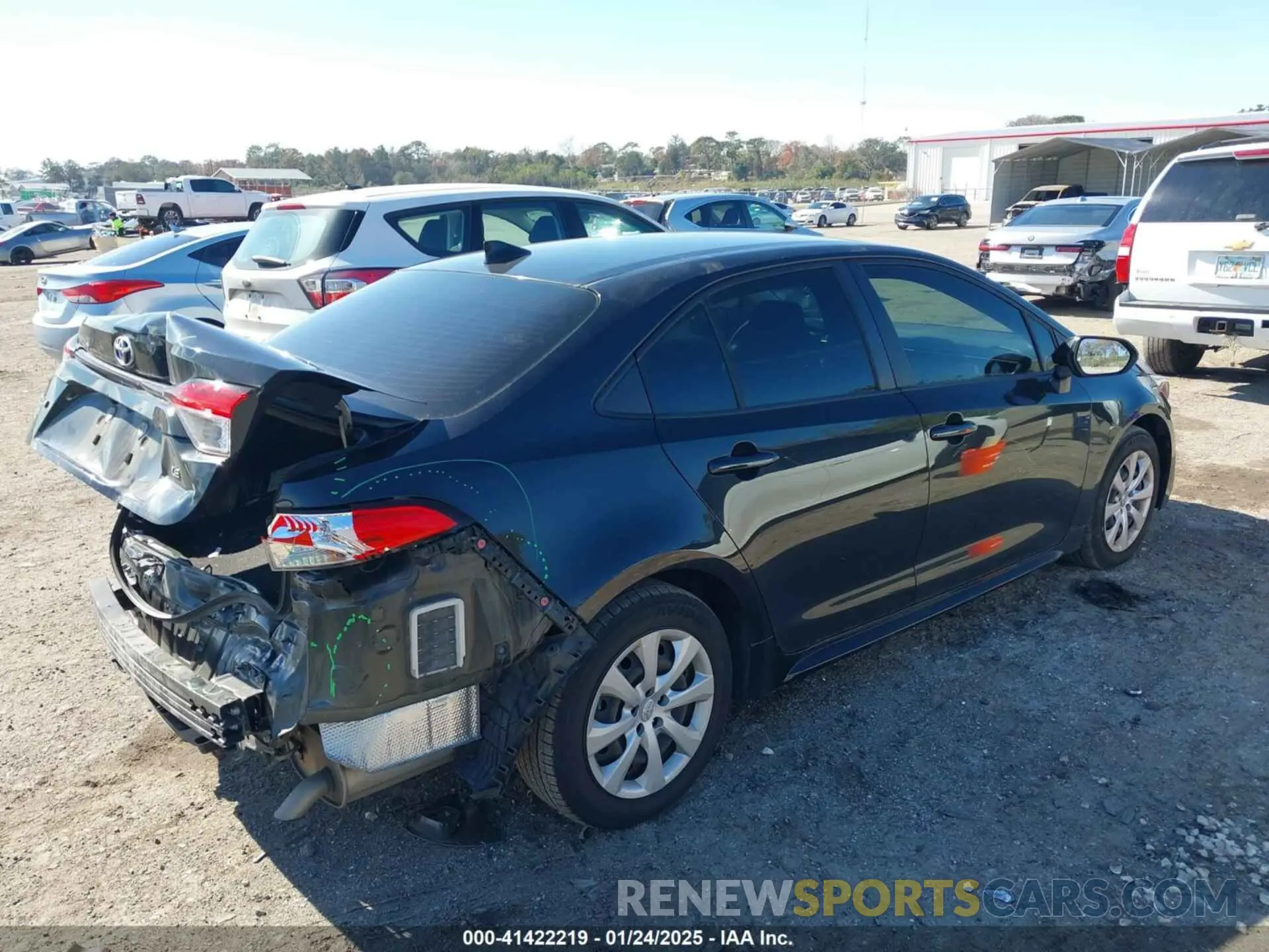 4 Photograph of a damaged car JTDEPMAE2NJ207686 TOYOTA COROLLA 2022