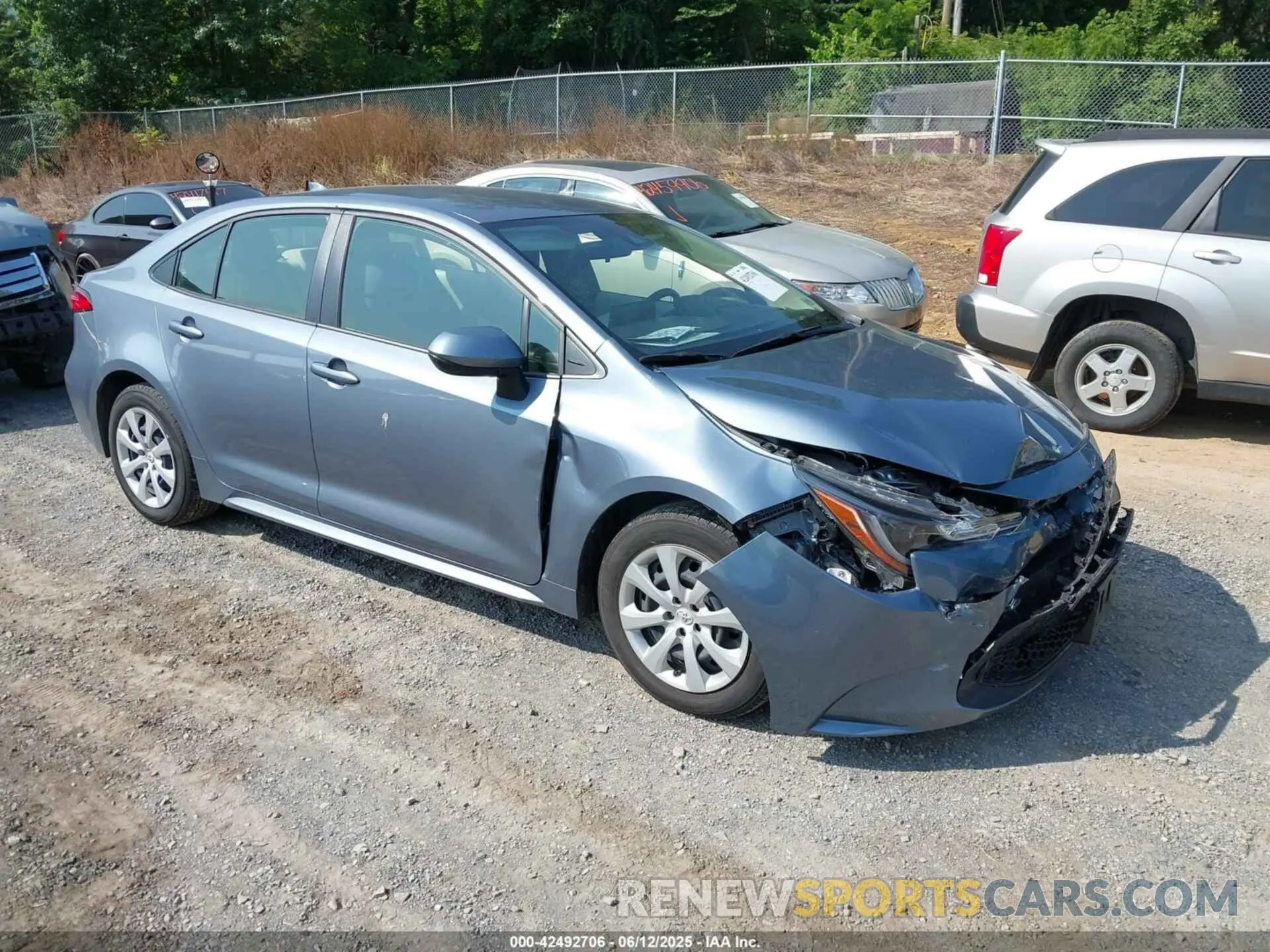1 Фотография поврежденного автомобиля JTDEPMAE2NJ221443 TOYOTA COROLLA 2022