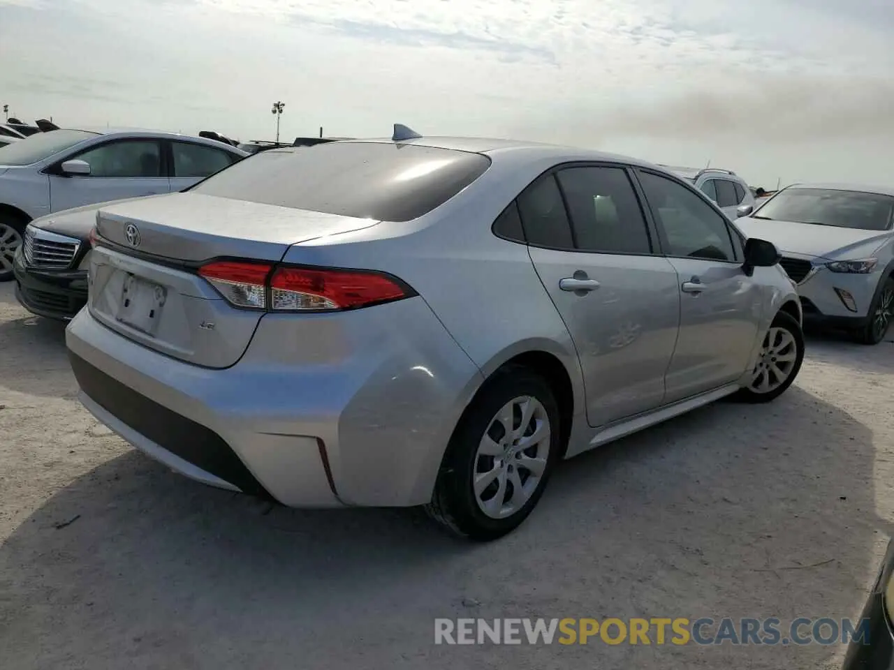 3 Photograph of a damaged car JTDEPMAE3N3015584 TOYOTA COROLLA 2022