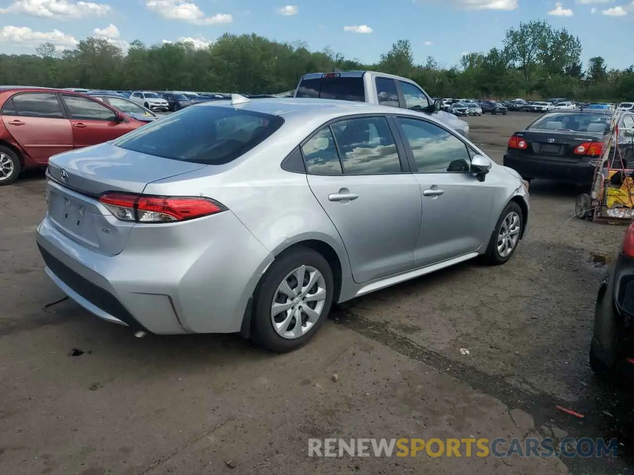 3 Photograph of a damaged car JTDEPMAE3N3030263 TOYOTA COROLLA 2022