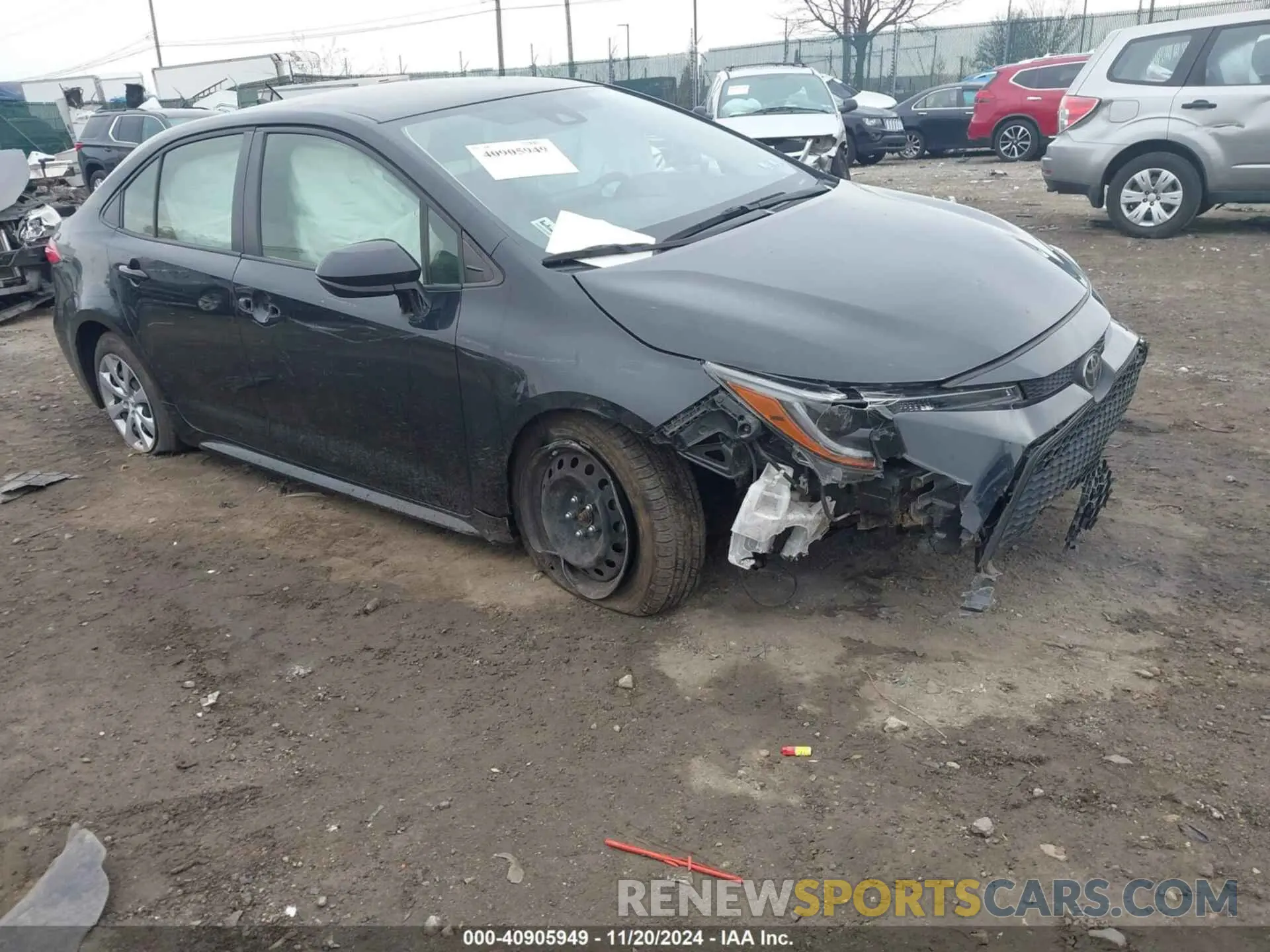 1 Photograph of a damaged car JTDEPMAE3NJ200309 TOYOTA COROLLA 2022