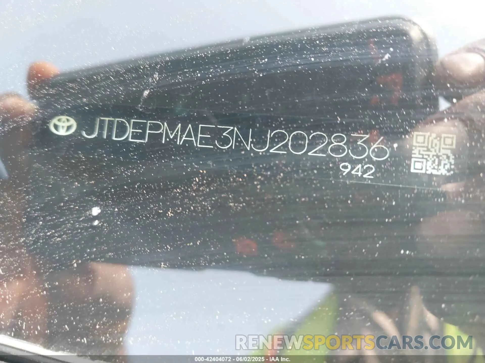 9 Photograph of a damaged car JTDEPMAE3NJ202836 TOYOTA COROLLA 2022