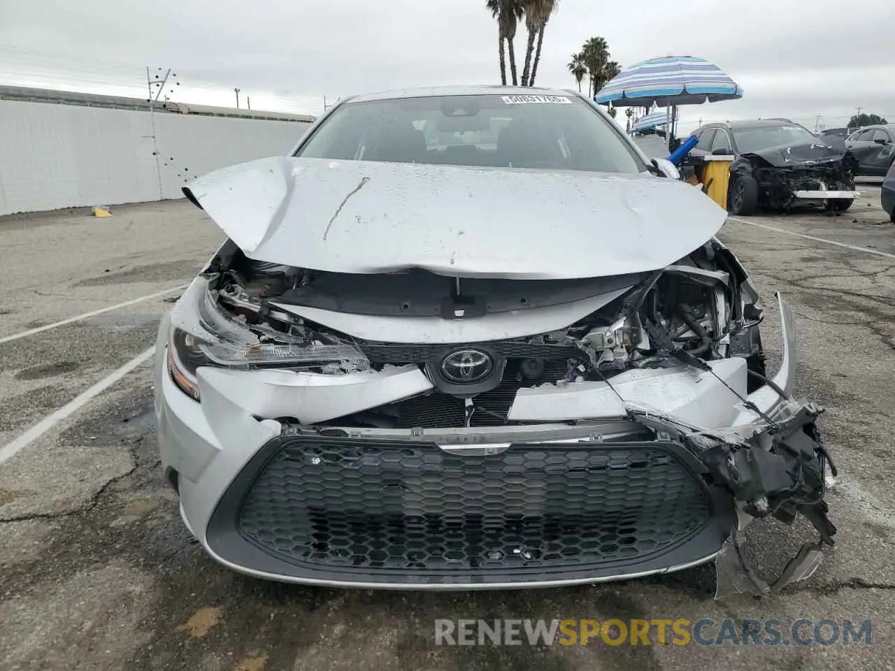 5 Photograph of a damaged car JTDEPMAE3NJ210595 TOYOTA COROLLA 2022