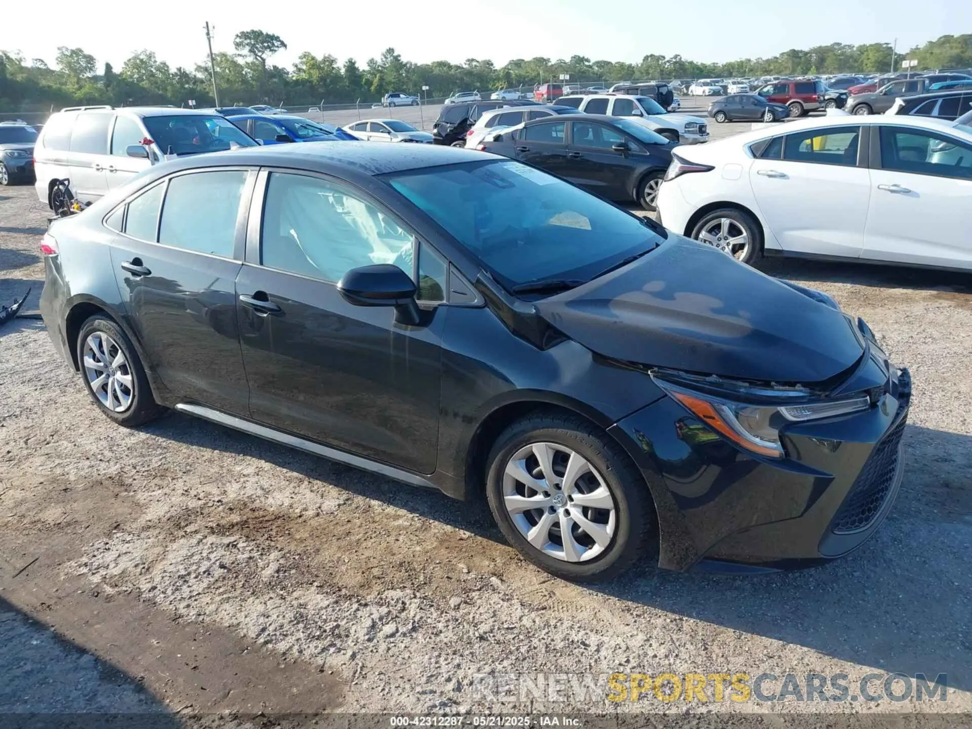 1 Фотография поврежденного автомобиля JTDEPMAE3NJ211892 TOYOTA COROLLA 2022