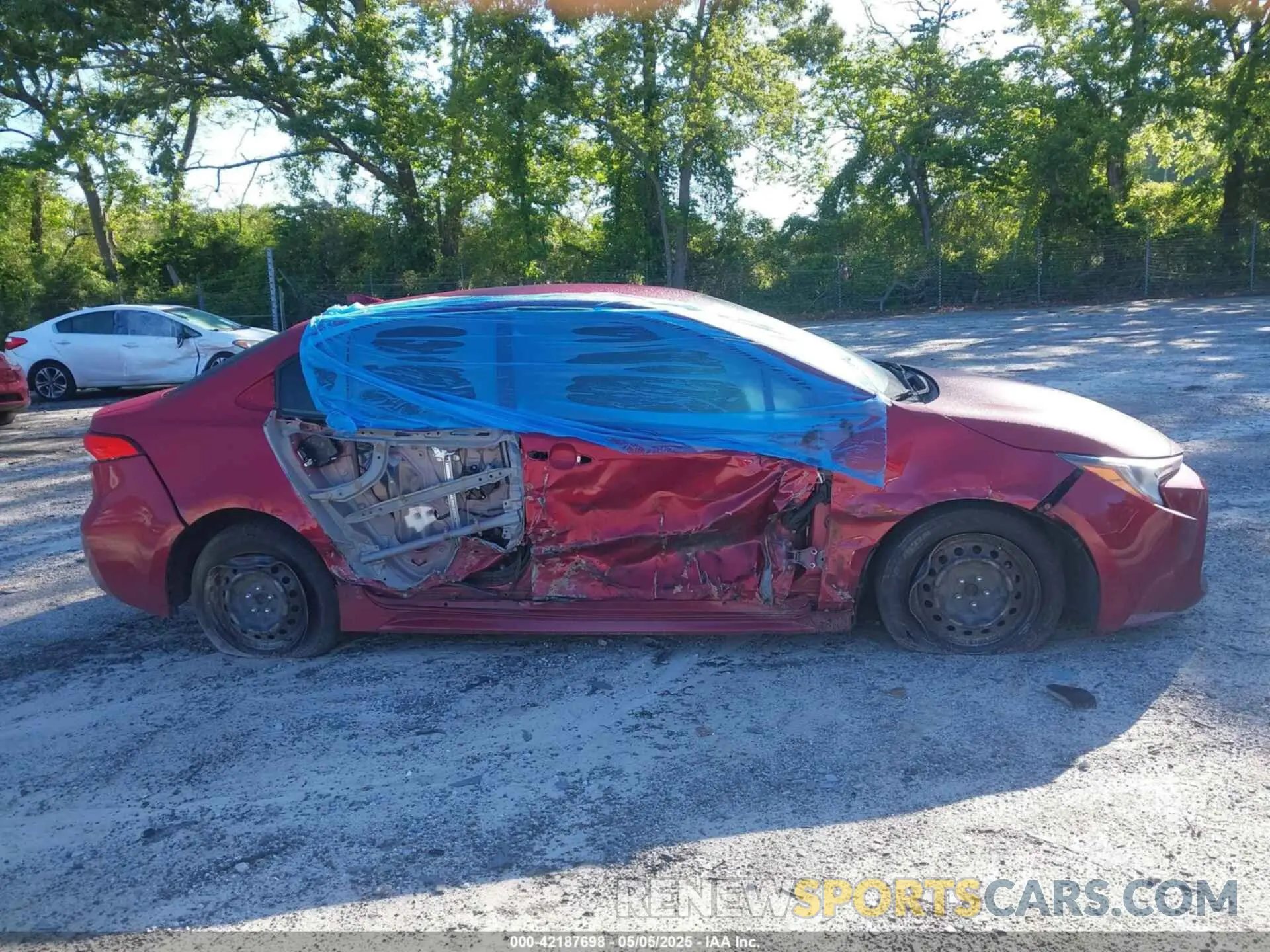 13 Фотография поврежденного автомобиля JTDEPMAE3NJ219183 TOYOTA COROLLA 2022
