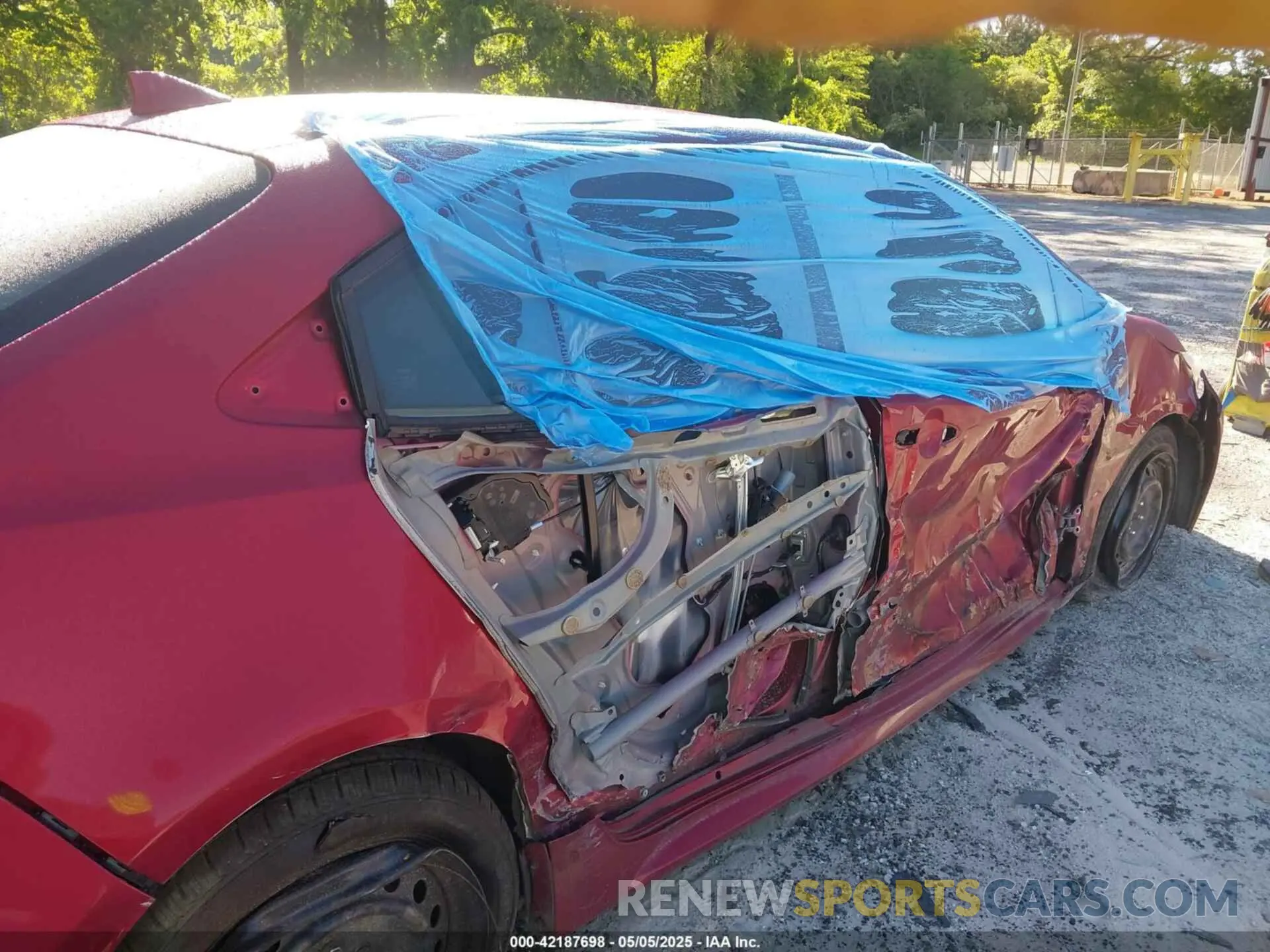 6 Фотография поврежденного автомобиля JTDEPMAE3NJ219183 TOYOTA COROLLA 2022