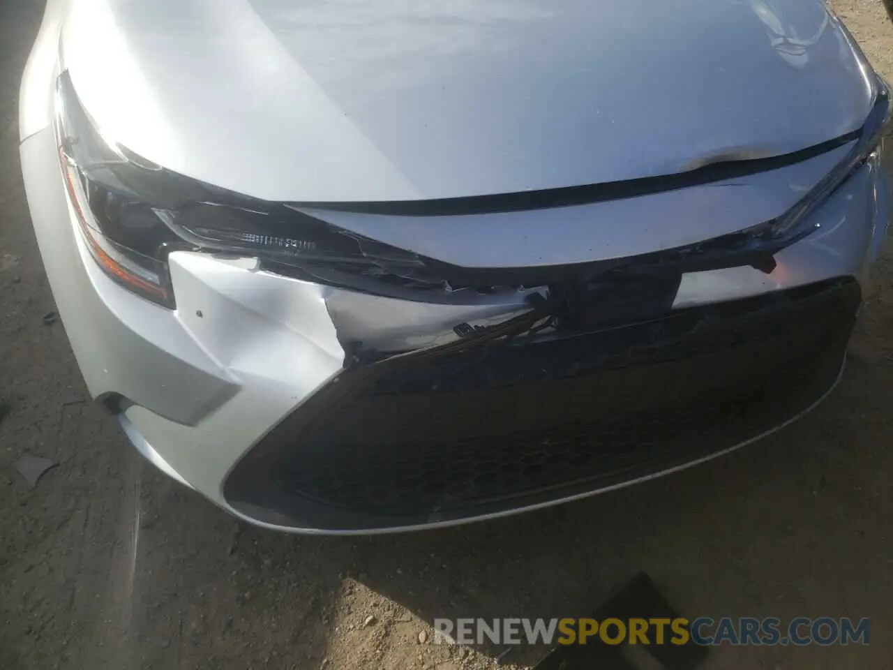 9 Photograph of a damaged car JTDEPMAE3NJ223735 TOYOTA COROLLA 2022