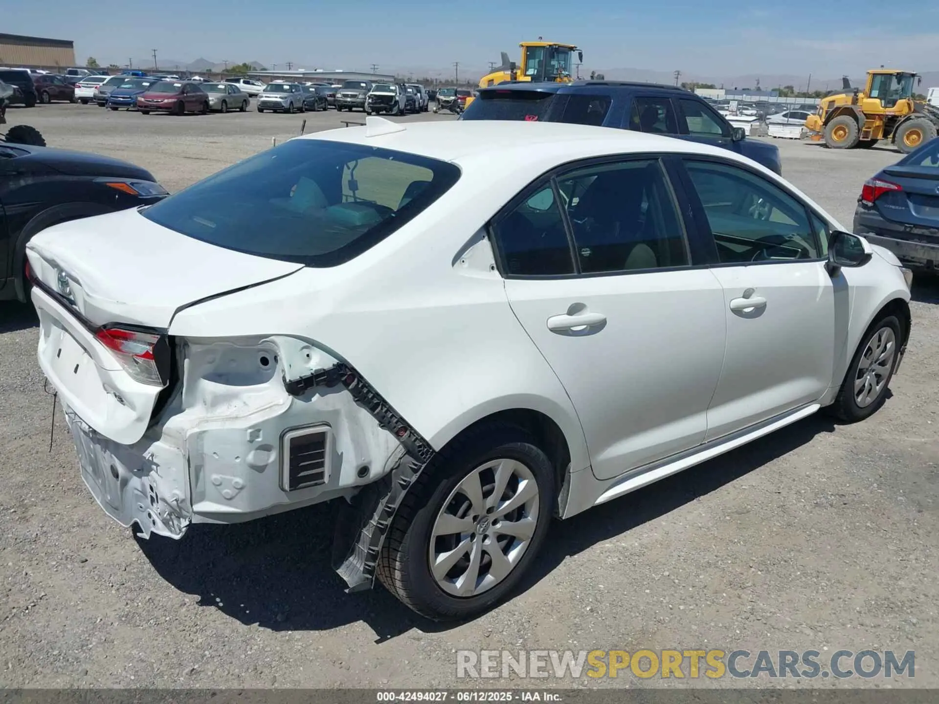 4 Фотография поврежденного автомобиля JTDEPMAE4N3002584 TOYOTA COROLLA 2022