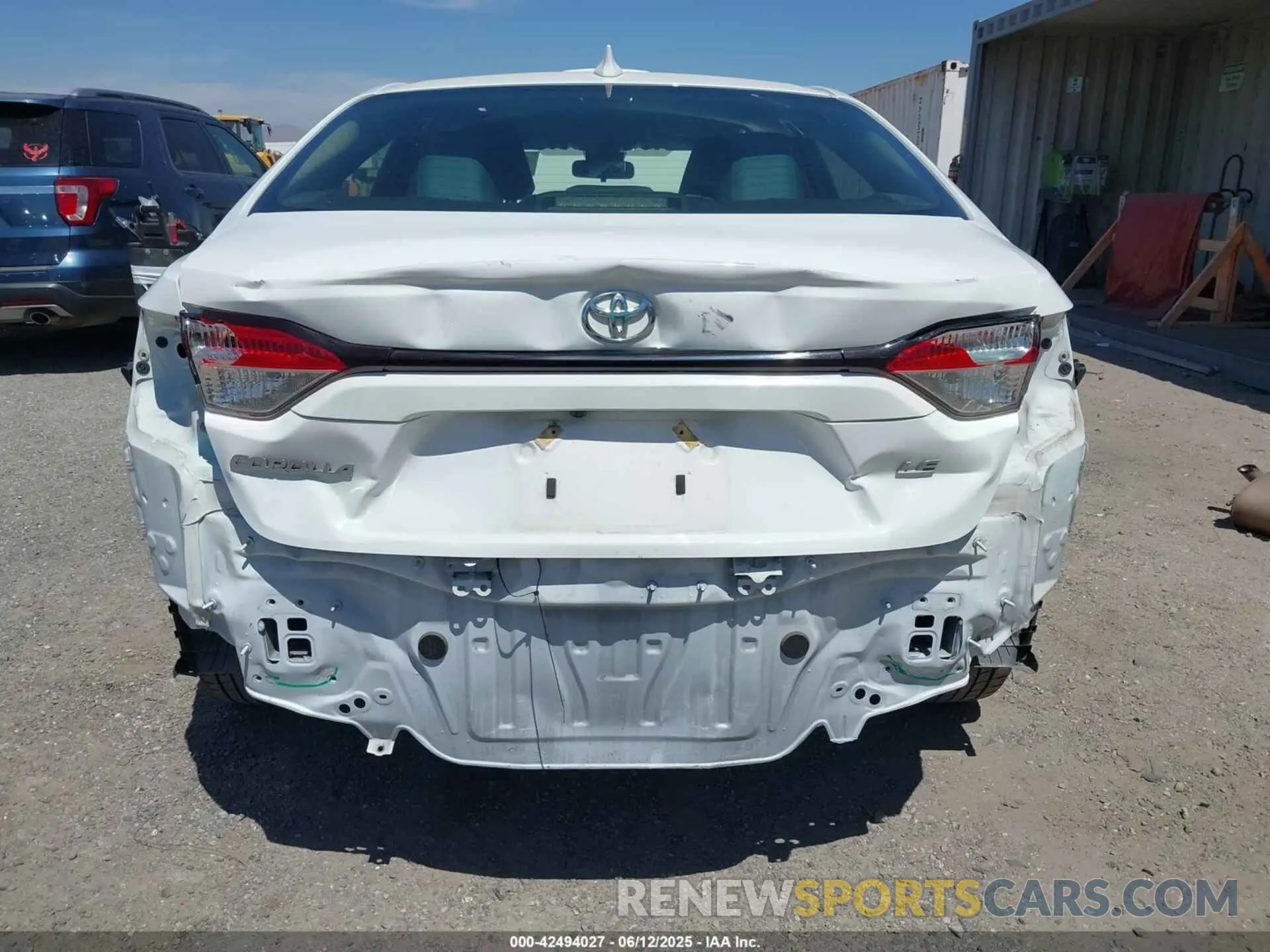 6 Фотография поврежденного автомобиля JTDEPMAE4N3002584 TOYOTA COROLLA 2022