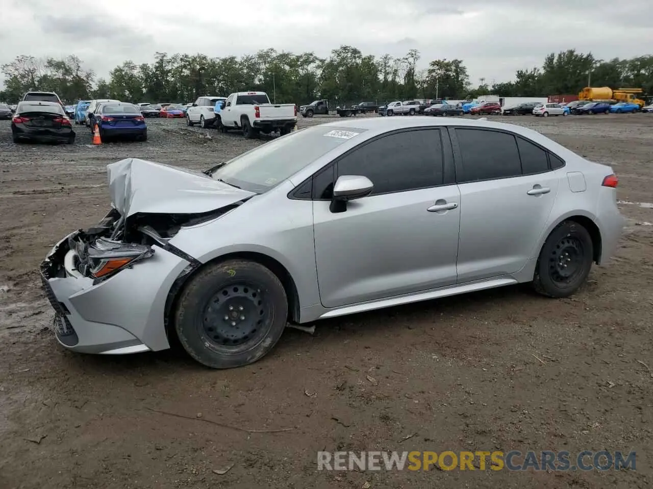 1 Photograph of a damaged car JTDEPMAE4N3005159 TOYOTA COROLLA 2022