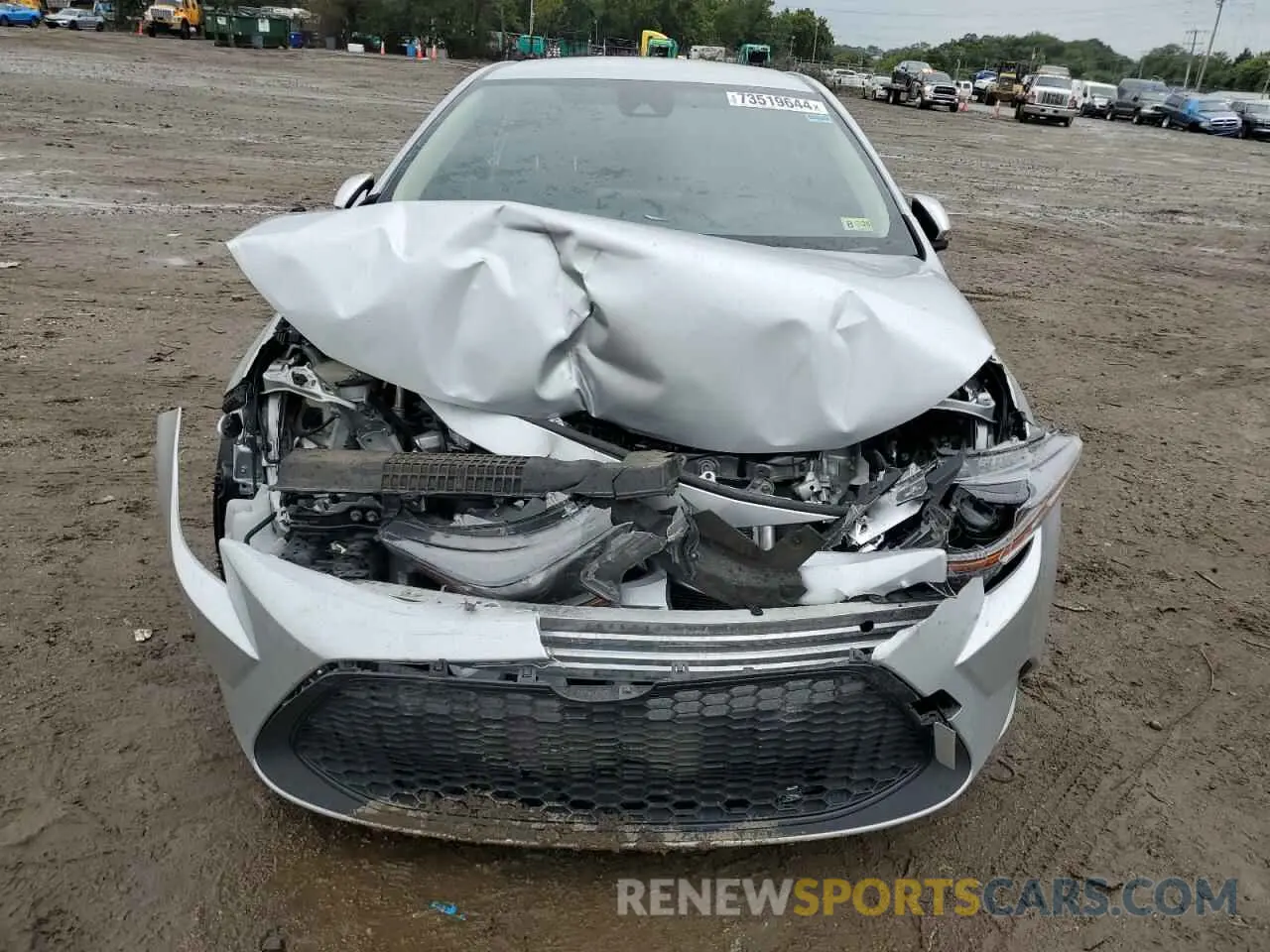 5 Photograph of a damaged car JTDEPMAE4N3005159 TOYOTA COROLLA 2022