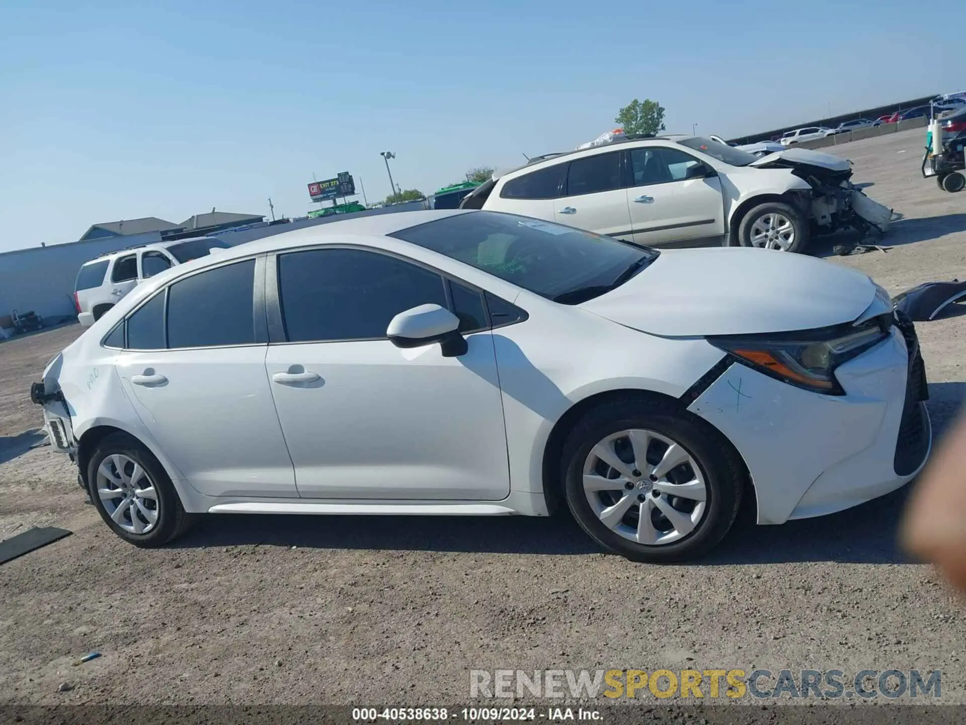 14 Photograph of a damaged car JTDEPMAE4N3006408 TOYOTA COROLLA 2022