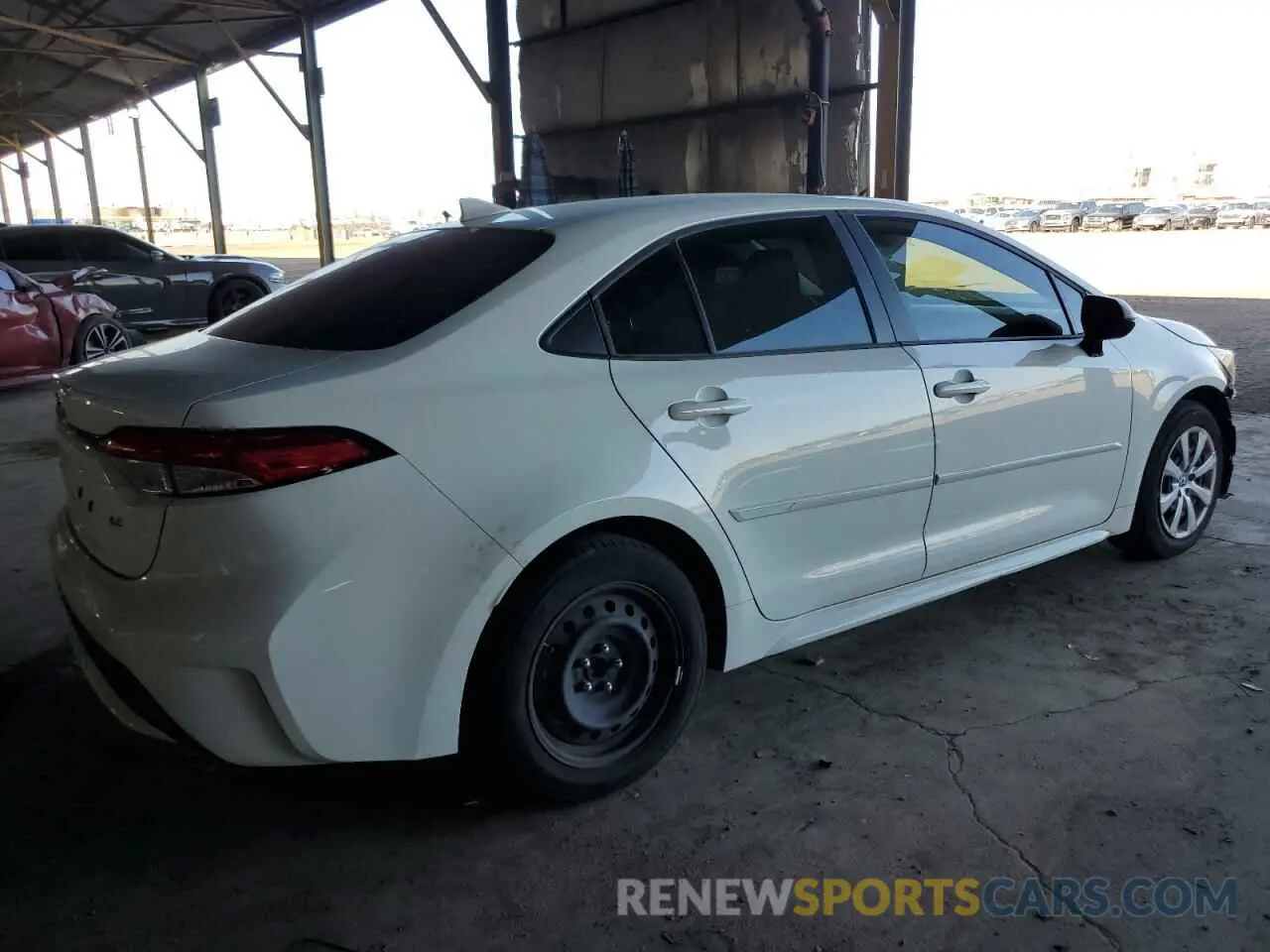 3 Фотография поврежденного автомобиля JTDEPMAE4N3022088 TOYOTA COROLLA 2022