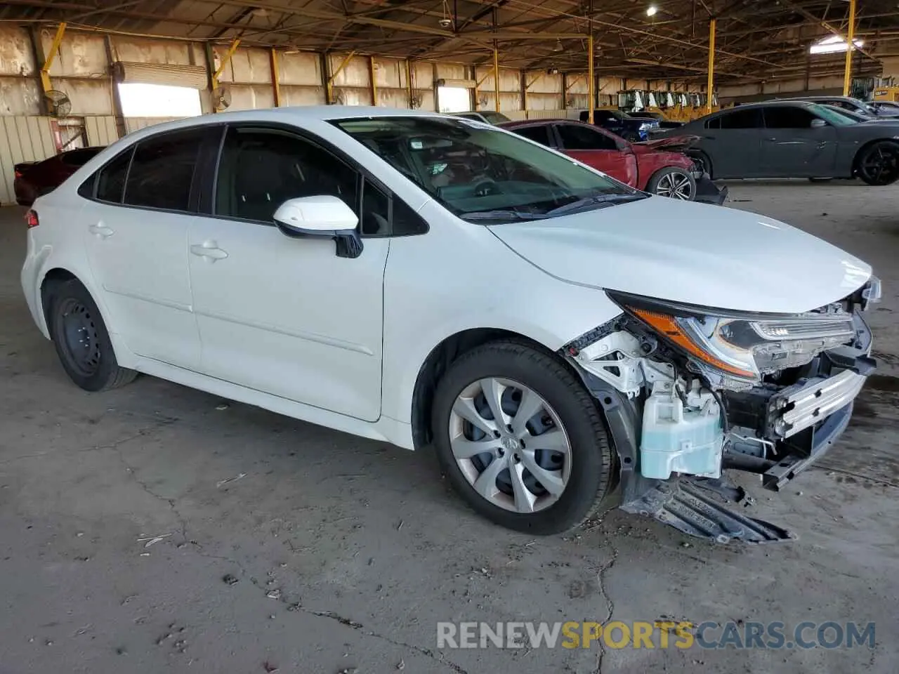 4 Фотография поврежденного автомобиля JTDEPMAE4N3022088 TOYOTA COROLLA 2022