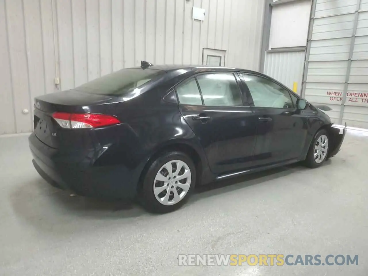 3 Фотография поврежденного автомобиля JTDEPMAE4NJ191460 TOYOTA COROLLA 2022