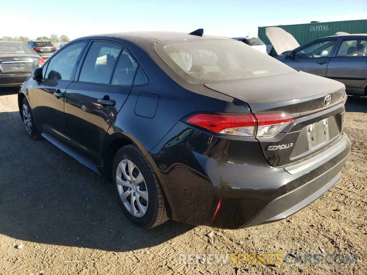 2 Фотография поврежденного автомобиля JTDEPMAE4NJ192656 TOYOTA COROLLA 2022