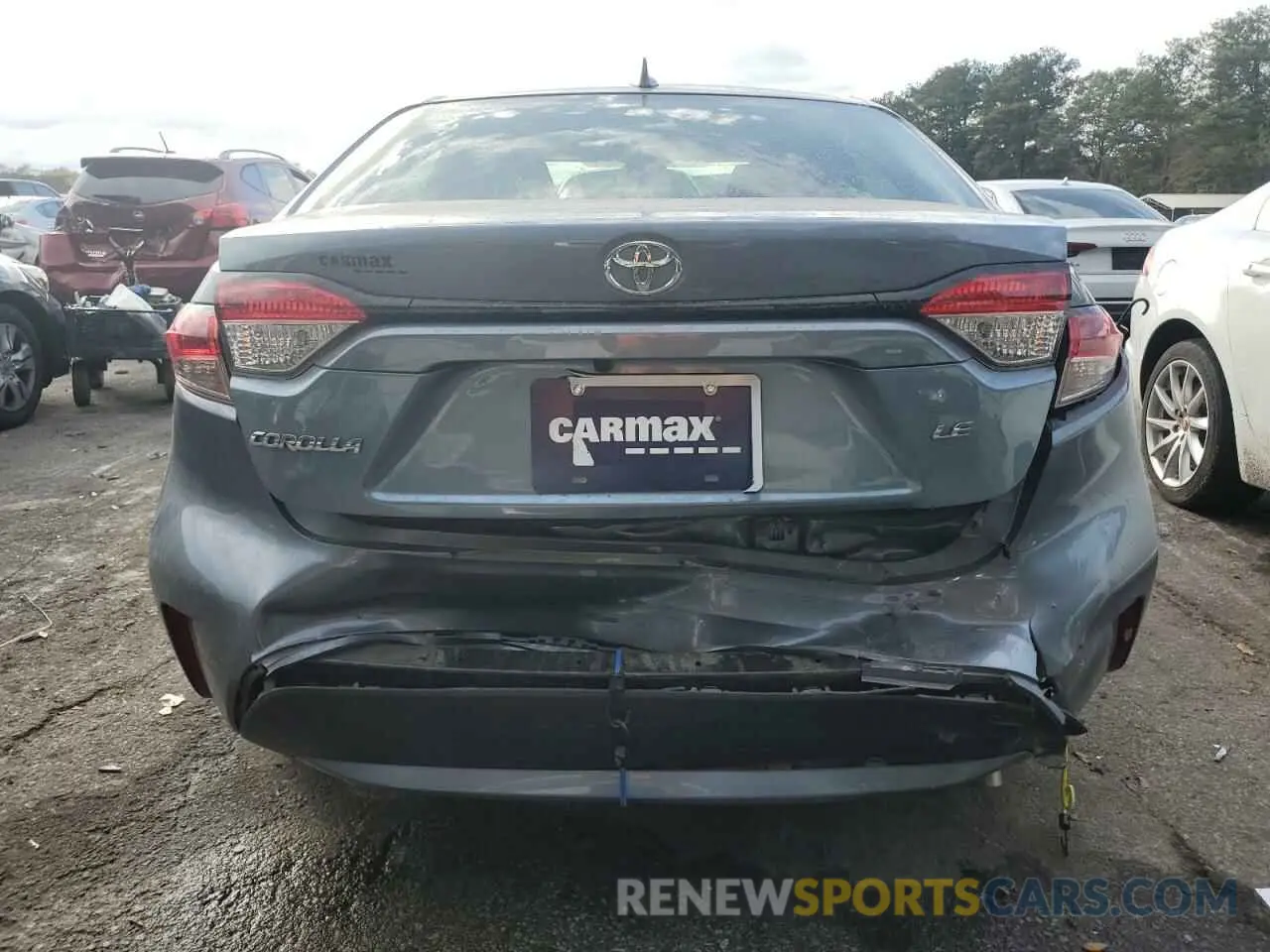6 Photograph of a damaged car JTDEPMAE4NJ194861 TOYOTA COROLLA 2022