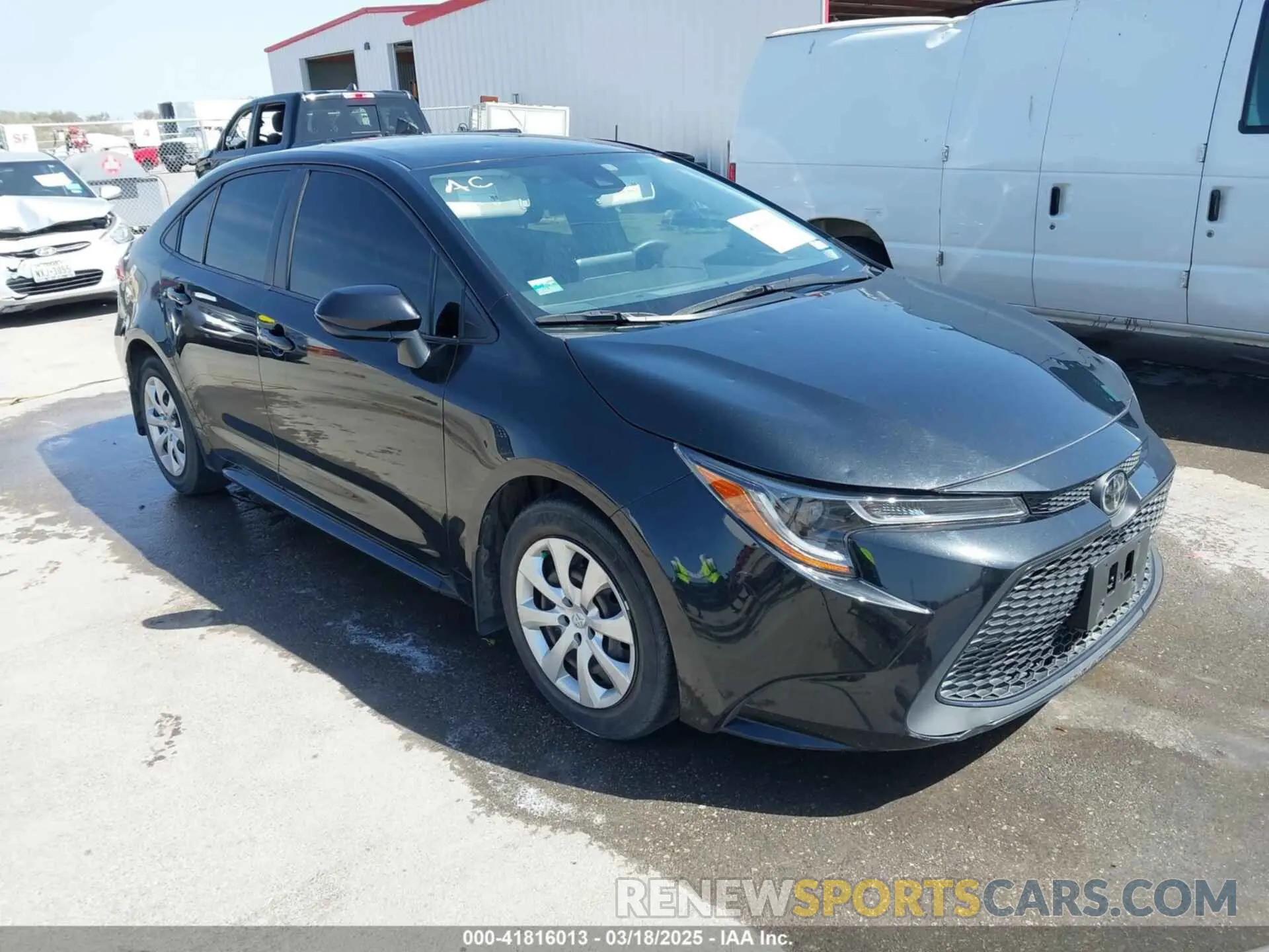 1 Photograph of a damaged car JTDEPMAE4NJ210119 TOYOTA COROLLA 2022