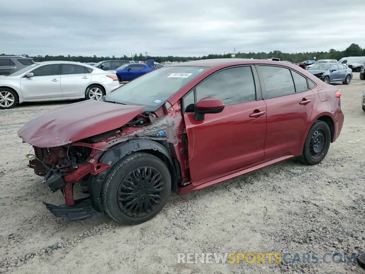 1 Photograph of a damaged car JTDEPMAE4NJ210315 TOYOTA COROLLA 2022