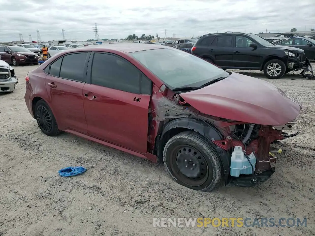 4 Photograph of a damaged car JTDEPMAE4NJ210315 TOYOTA COROLLA 2022
