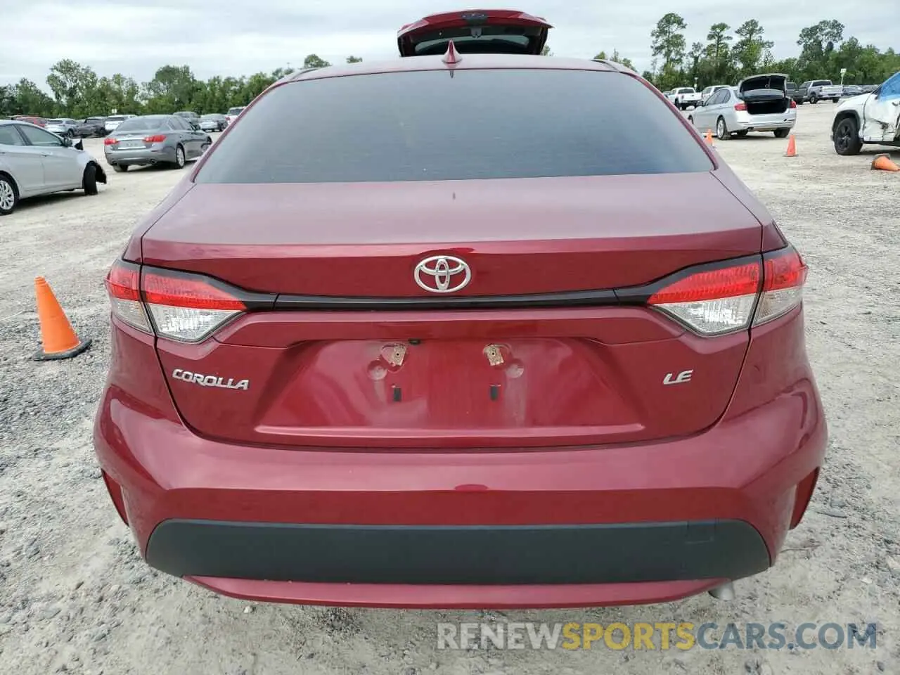 6 Photograph of a damaged car JTDEPMAE4NJ210315 TOYOTA COROLLA 2022