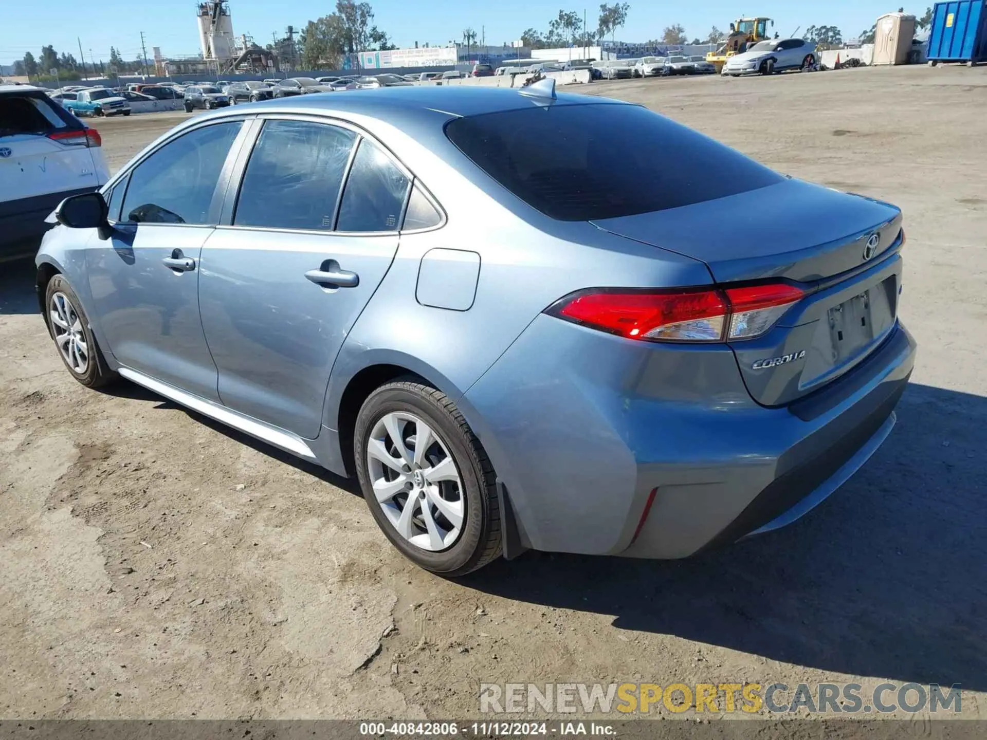 3 Photograph of a damaged car JTDEPMAE4NJ214333 TOYOTA COROLLA 2022