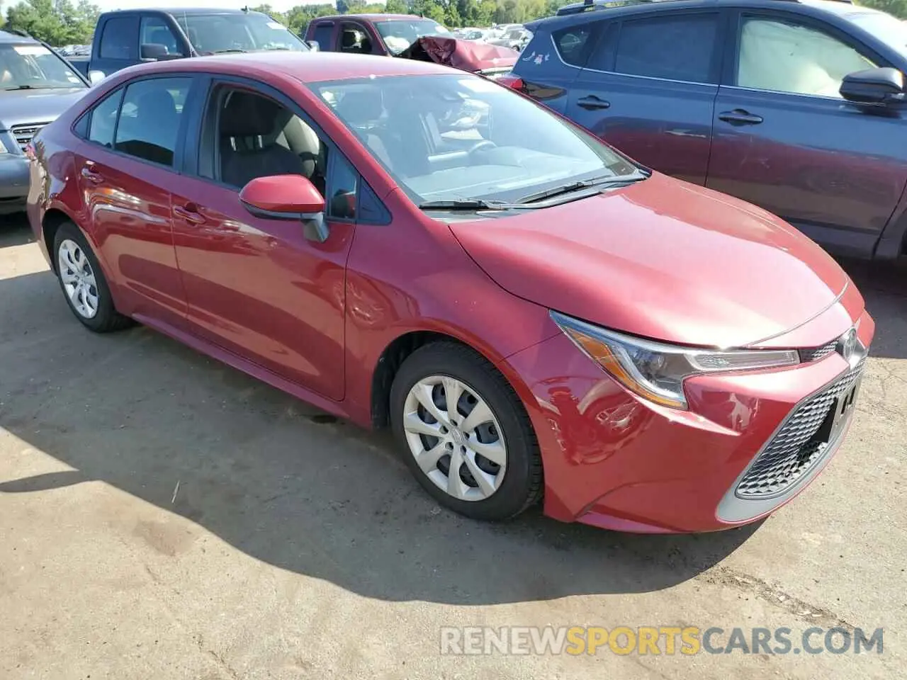 4 Photograph of a damaged car JTDEPMAE4NJ216275 TOYOTA COROLLA 2022