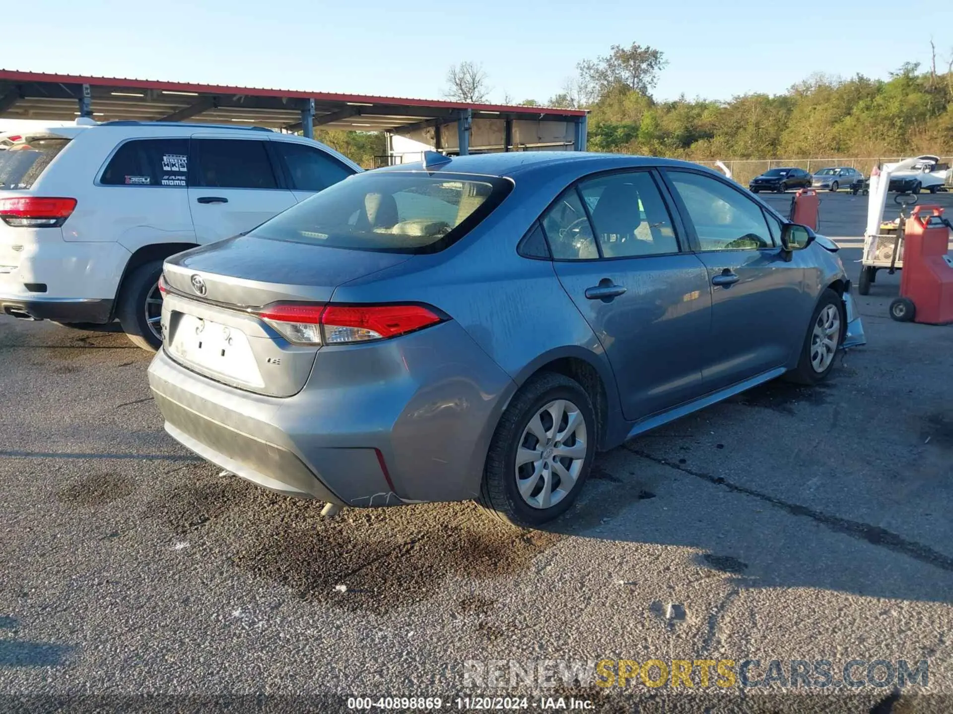 4 Фотография поврежденного автомобиля JTDEPMAE4NJ218835 TOYOTA COROLLA 2022